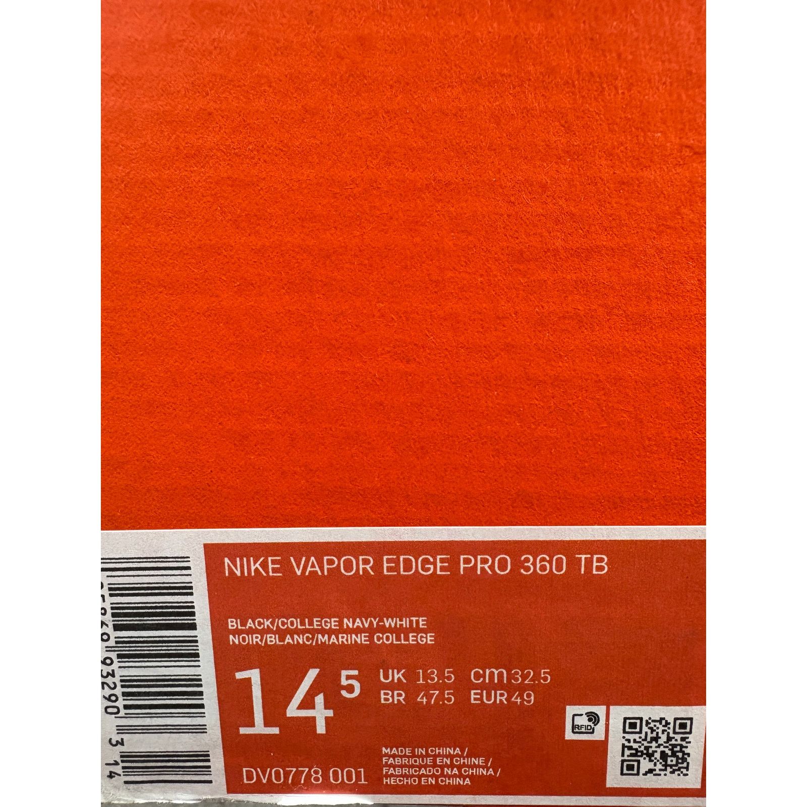 Nike Nike Vapor Edge 360 Pro Ghost Lace Football Cleats Men 14.5 Size US 15 / EU 48 - 8 Thumbnail