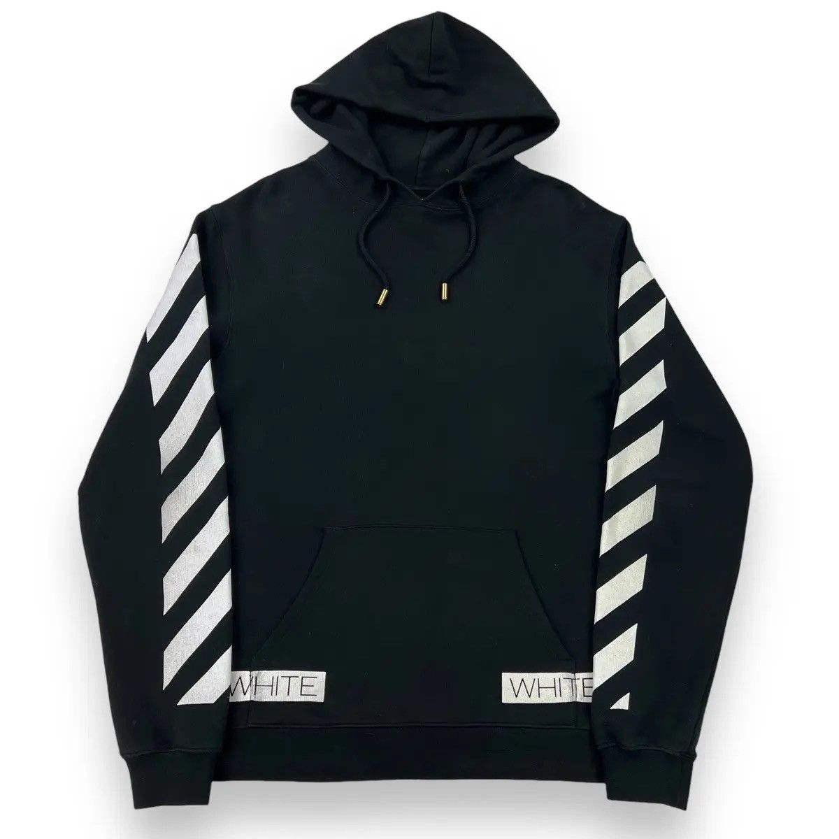 Off White Blue Collar Hoodie