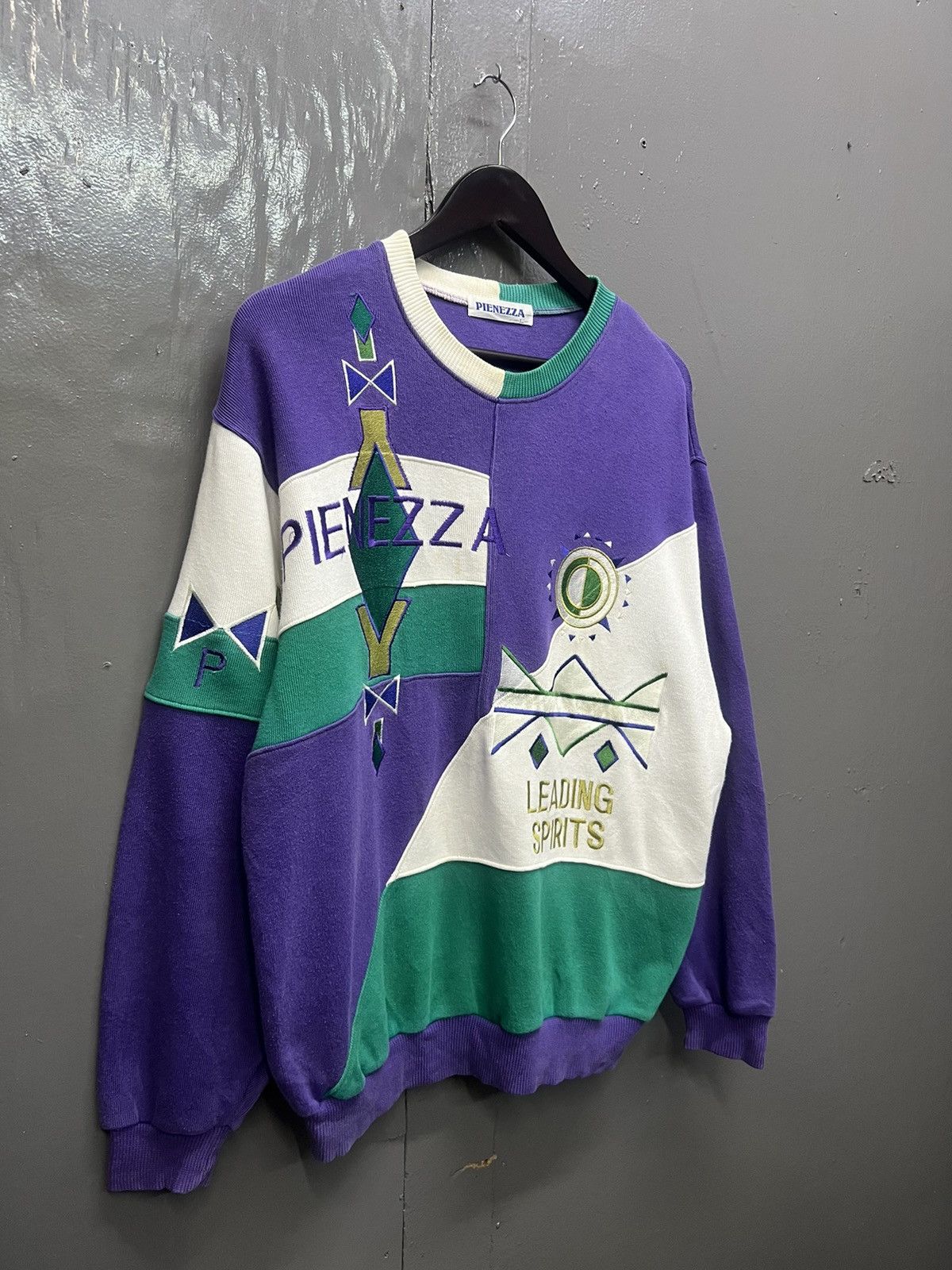 Vintage Vintage Pienizza Sweatshirt Size US L / EU 52-54 / 3 - 2 Thumbnail
