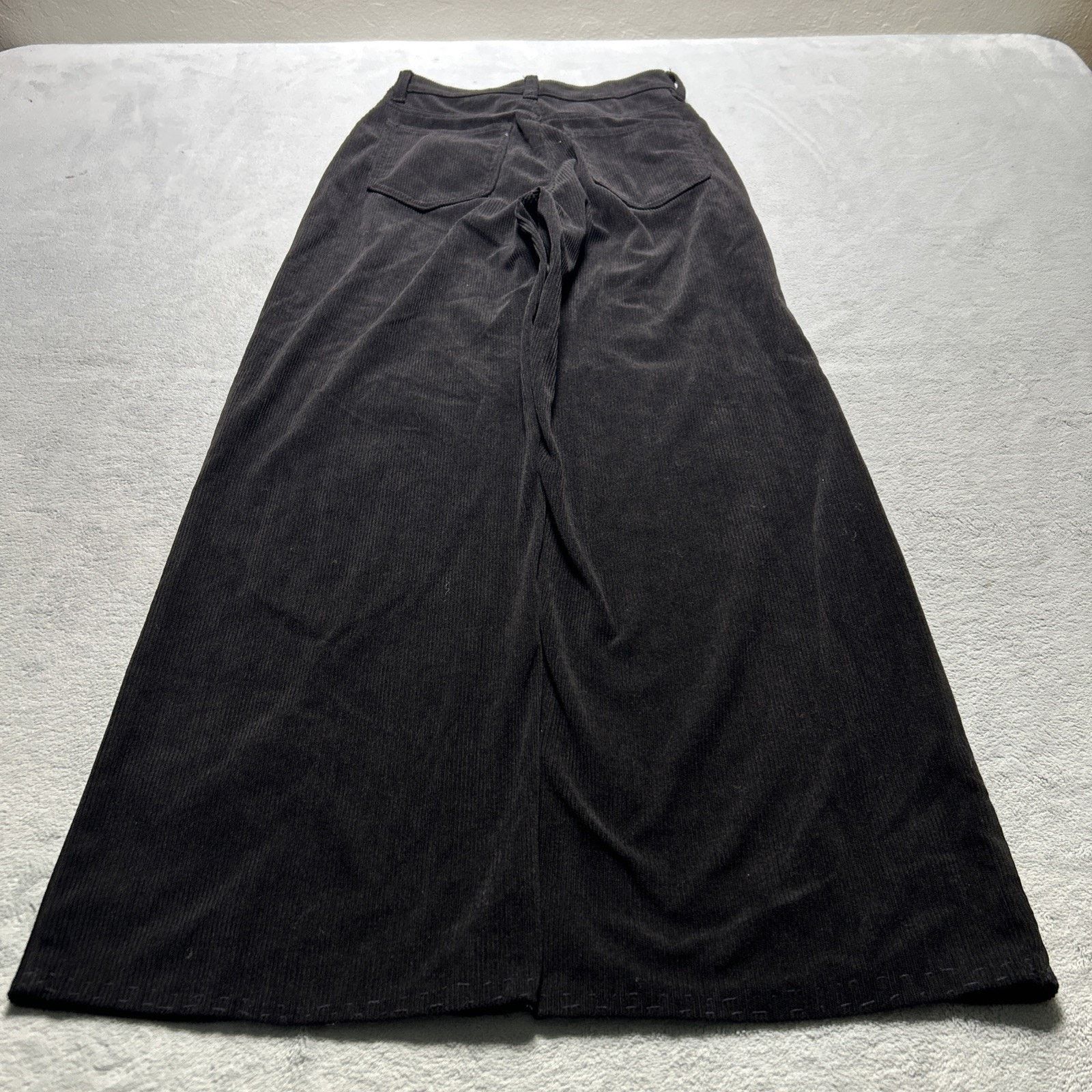 Croft & Barrow Corduroy Beyond Baggy Pants 24x26 Wide Leg Hamilton Baggie Size 26" / US 2 / IT 38 - 2 Thumbnail