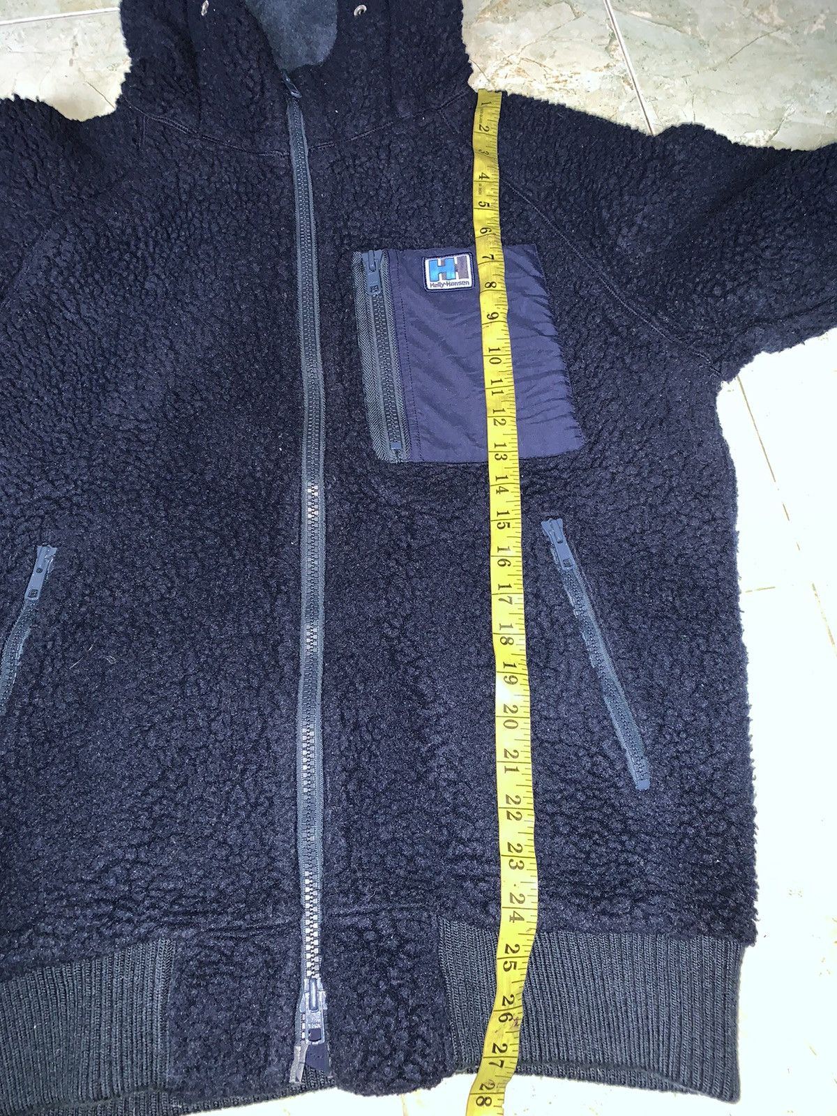 Vintage Vintage Helly Hansen fleece jacket Hoodies Size US XL / EU 56 / 4 - 8 Thumbnail