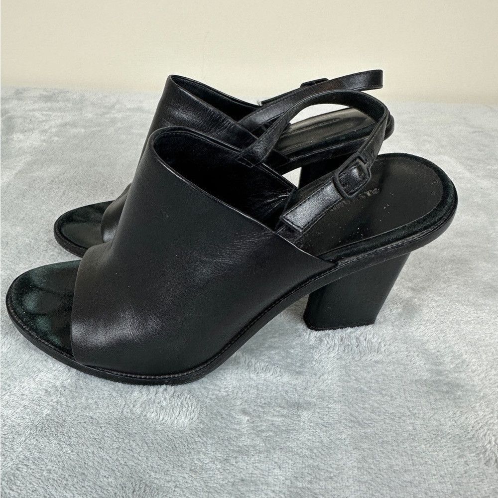 Alexander Wang Alexander Wang Black Leather Heels Women's Size 8 US/38 EU Size US 8 / IT 38 - 4 Thumbnail