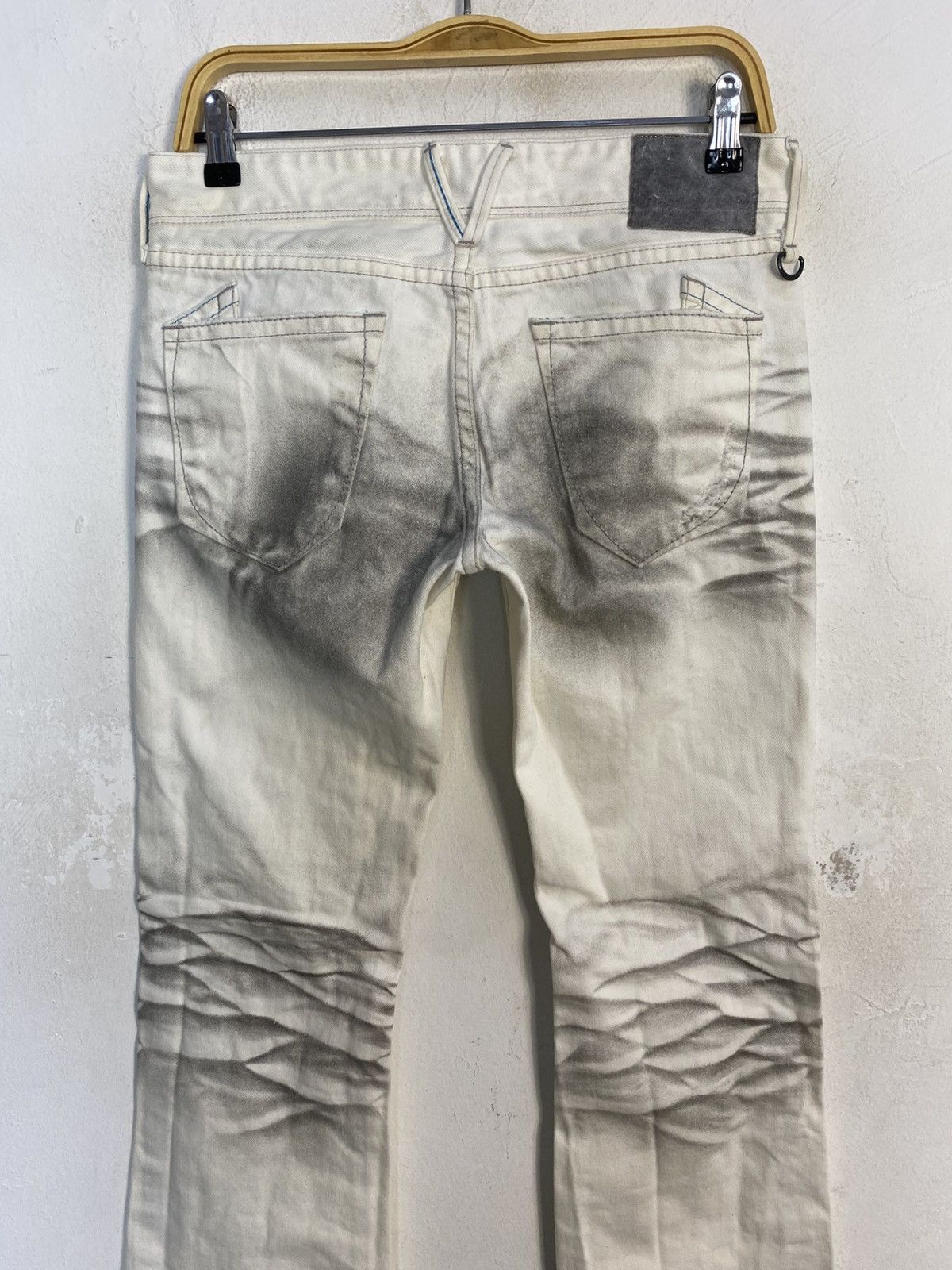 Vanquish Vanquish Gold Japan Denim Jeans Distressed Waist Size 31 Size 31" - 8 Thumbnail