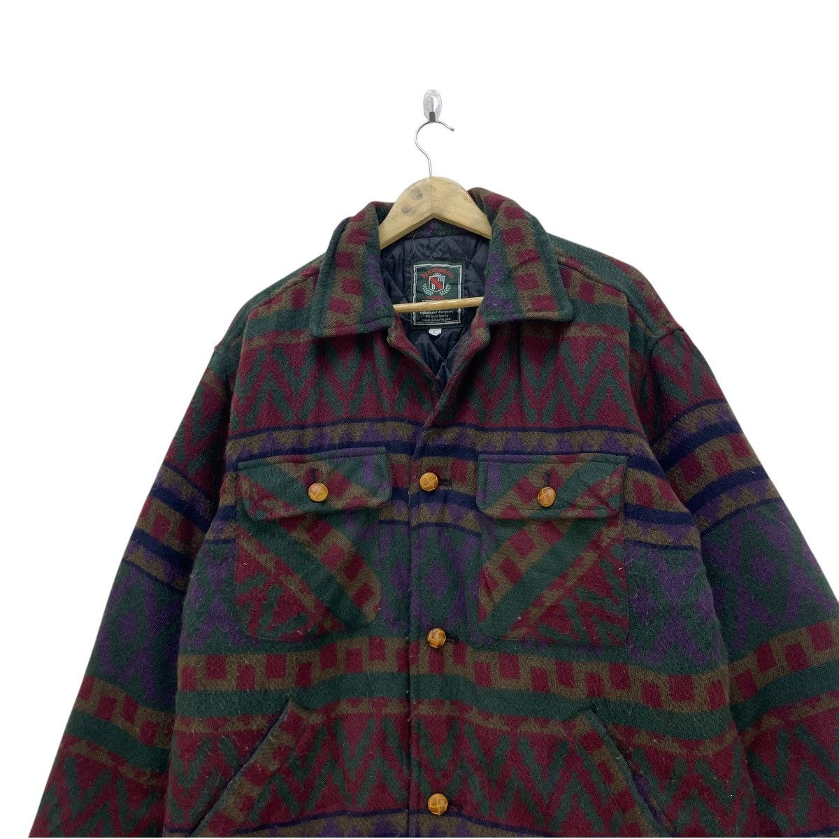 Aztech Mountain × Native Vintage Spectators Mandoc Native Warm Jacket Size US L / EU 52-54 / 3 - 5 Thumbnail