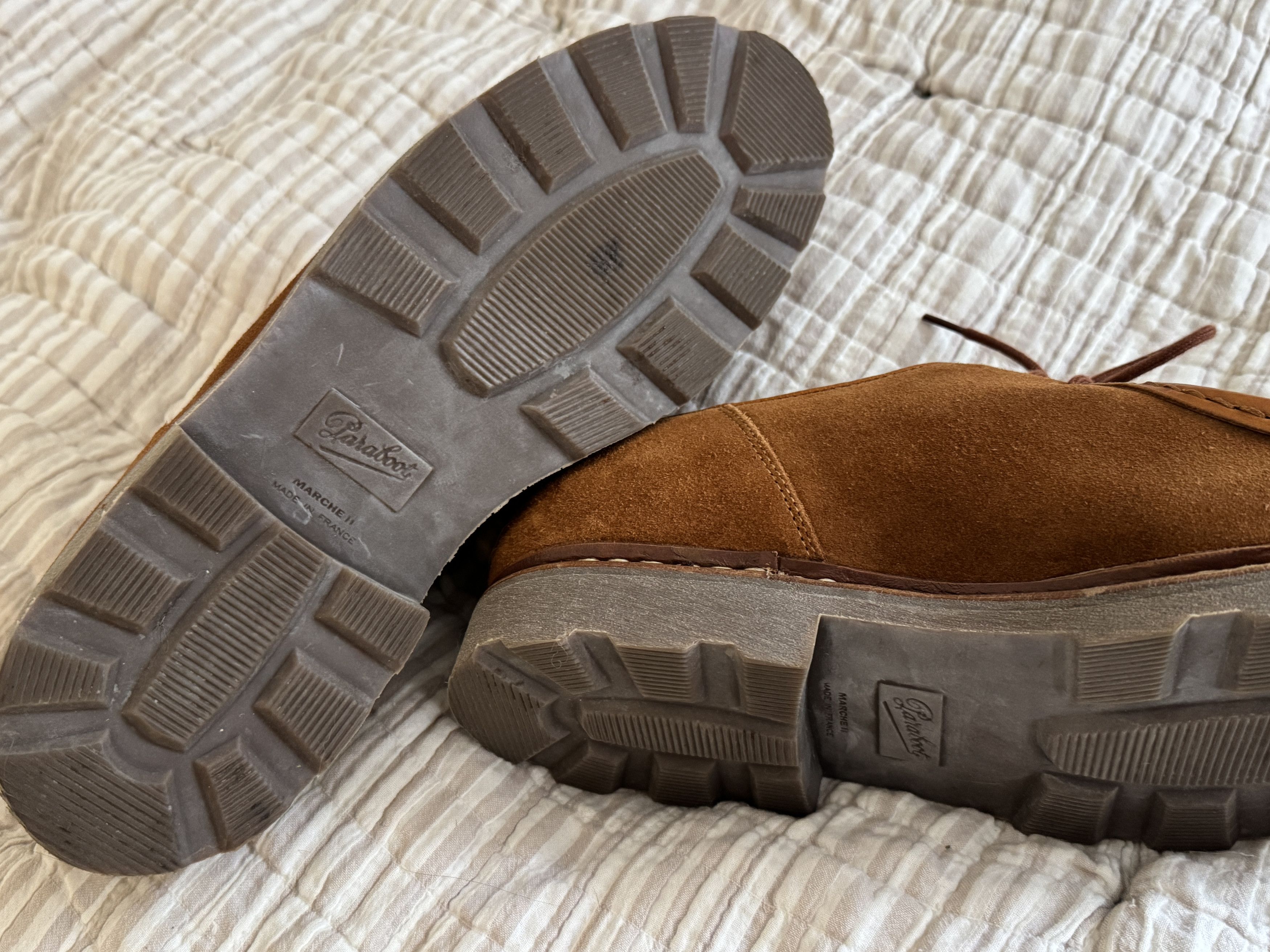 Paraboot Paraboot Michael 43.5 - Whiskey Suede, Excellent Size US 10.5 / EU 43-44 - 3 Thumbnail