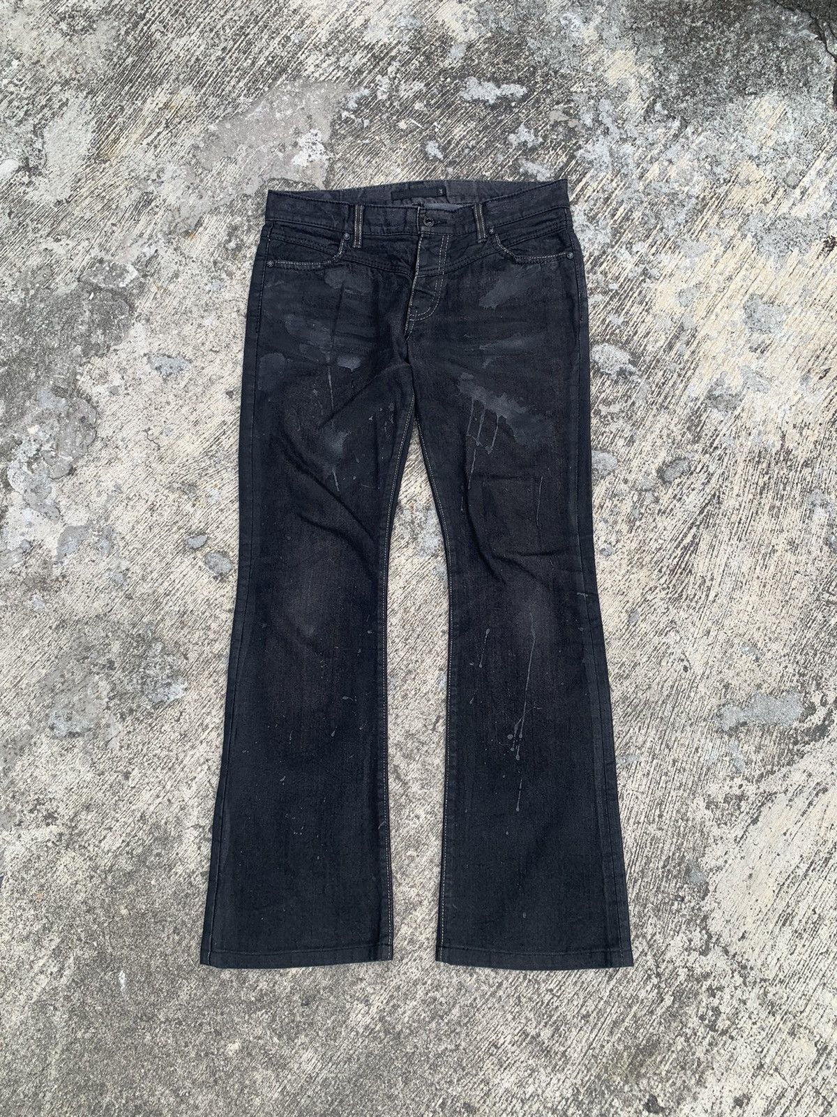 GOSTAR DE FUGA Flared Gostar de fuga waxed jeans Size 33" - 1 Thumbnail