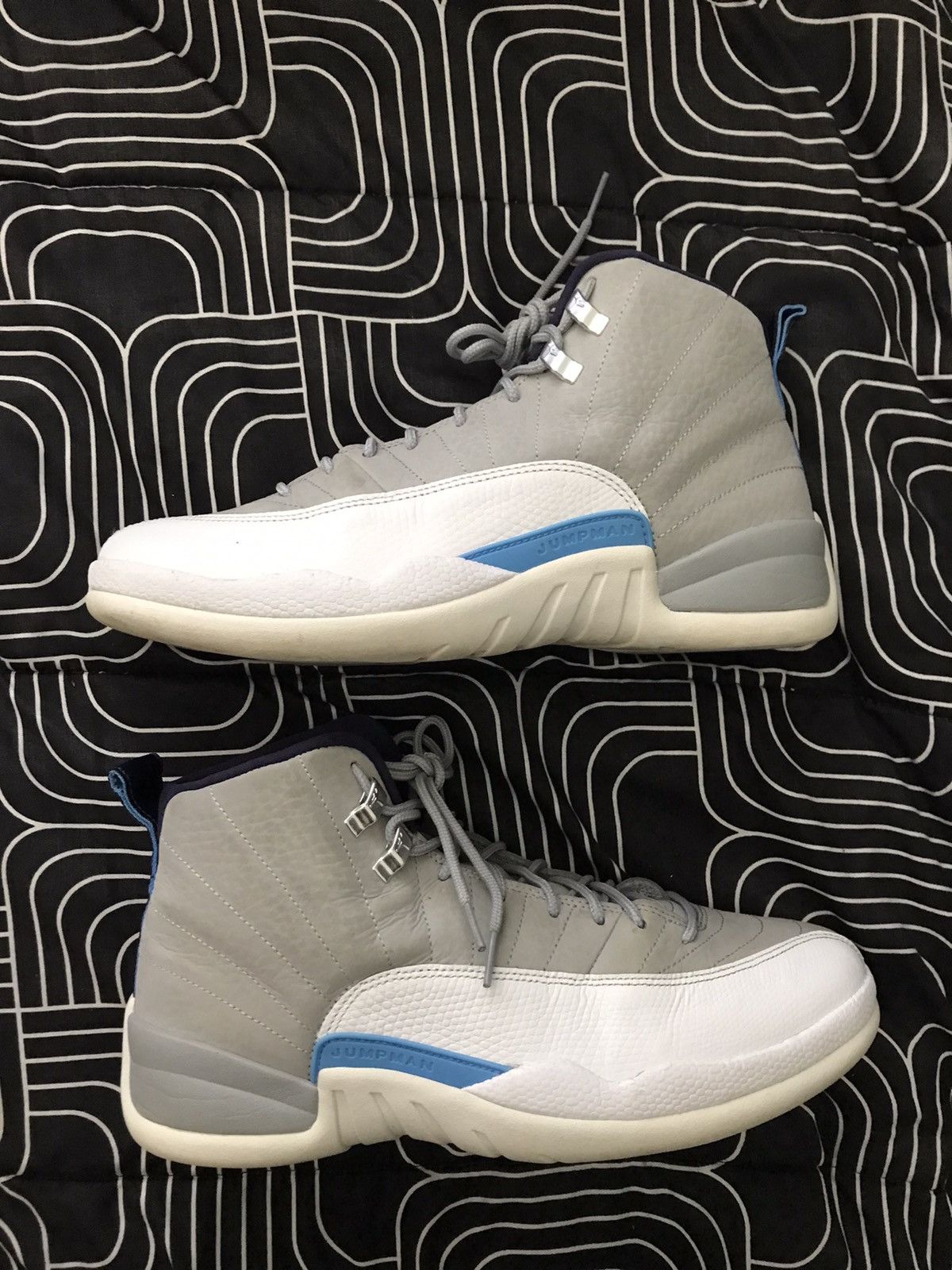 Jordan Brand × Nike Jordan 12 university blue Size: 9.5 Size US 9.5 / EU 42-43 - 2 Thumbnail