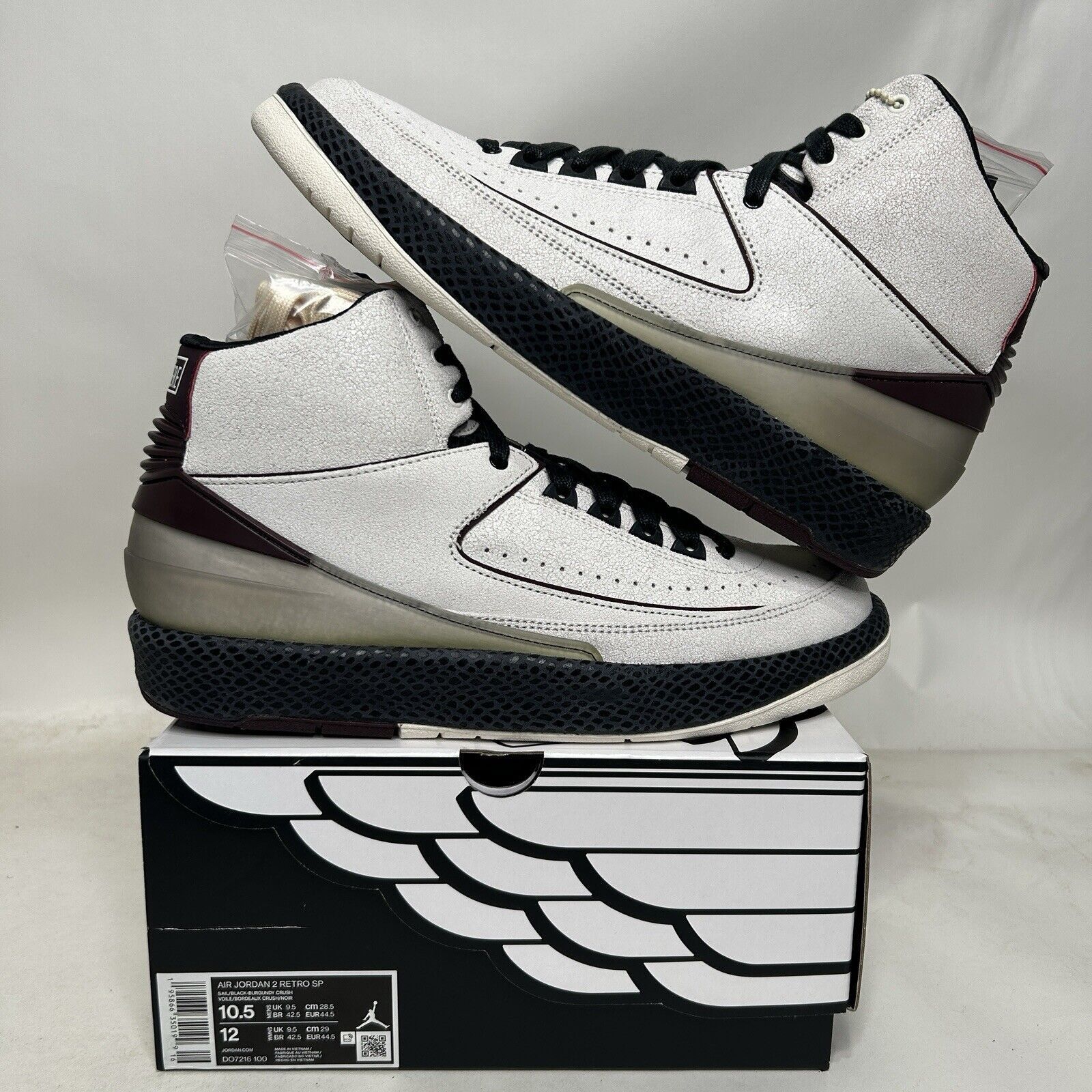 Jordan Brand Nike Air Jordan 2 Retro SP x A Ma Maniére “Airness” 2024 Size US 10.5 / EU 43-44 - 1 Thumbnail
