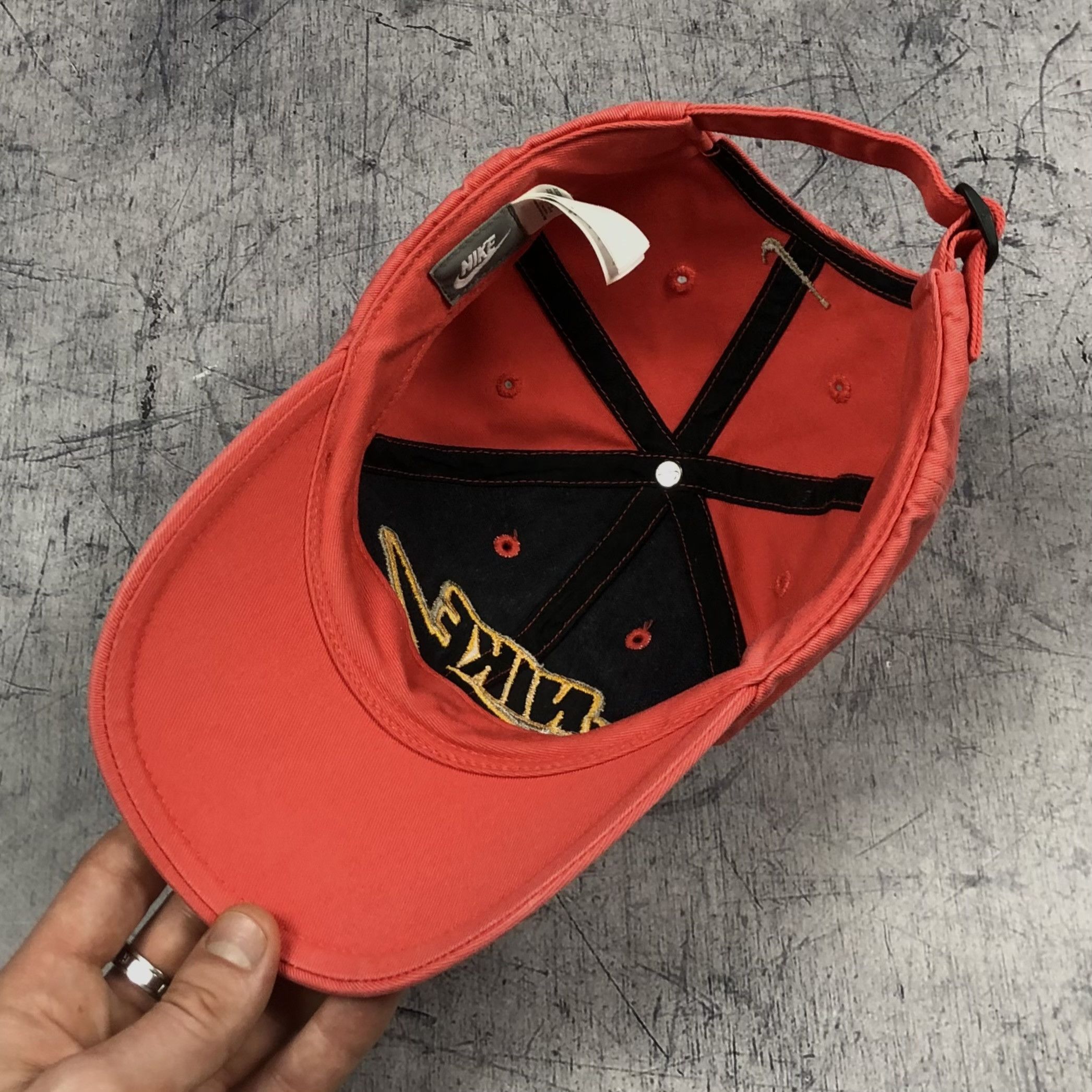 Nike Vintage Y2K Nike Swoosh Cap Size ONE SIZE - 8 Thumbnail