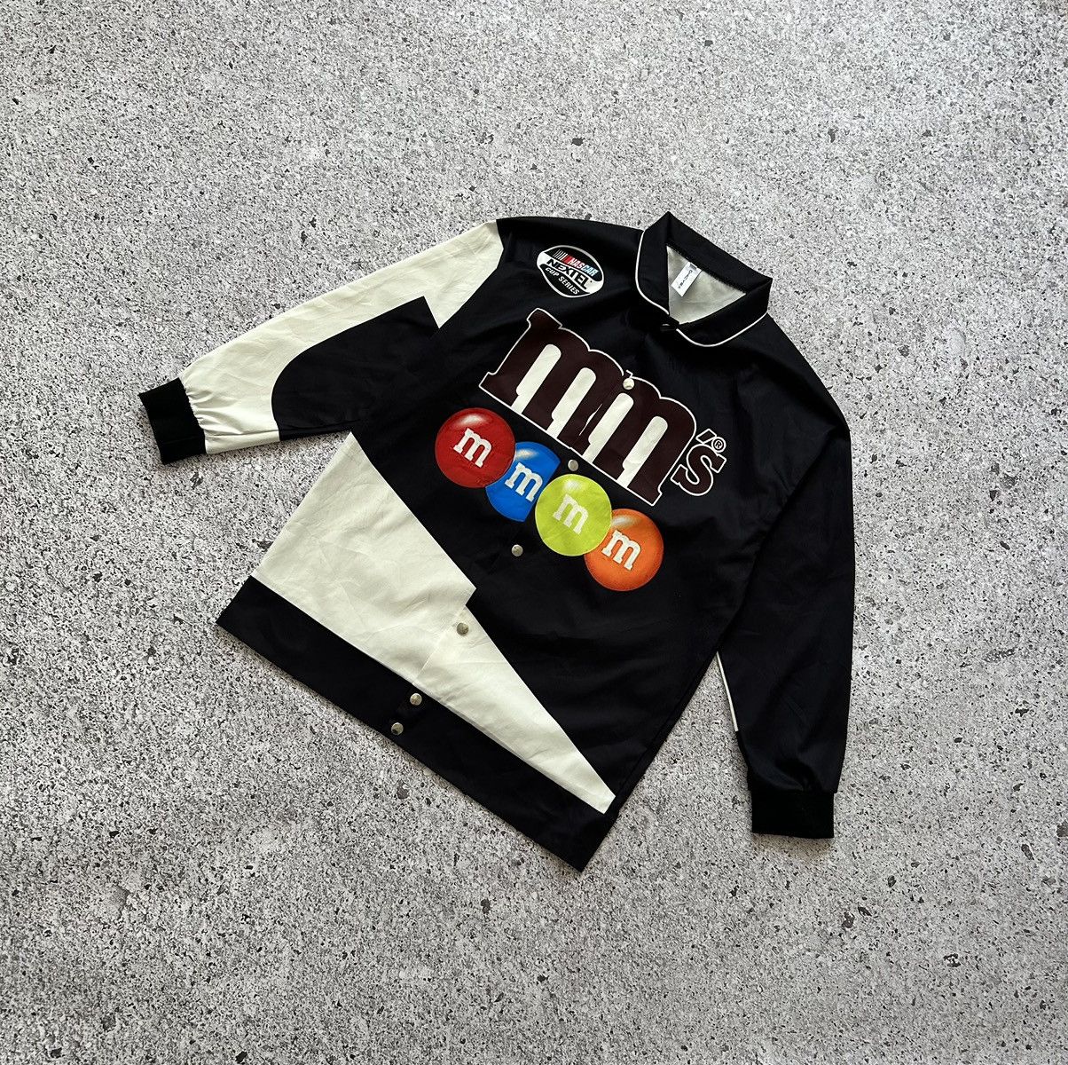 NASCAR × Vintage m&m's Nascar Racing Button Shirt like Subaru Ferrari F1 Size US M / EU 48-50 / 2 - 1 Thumbnail