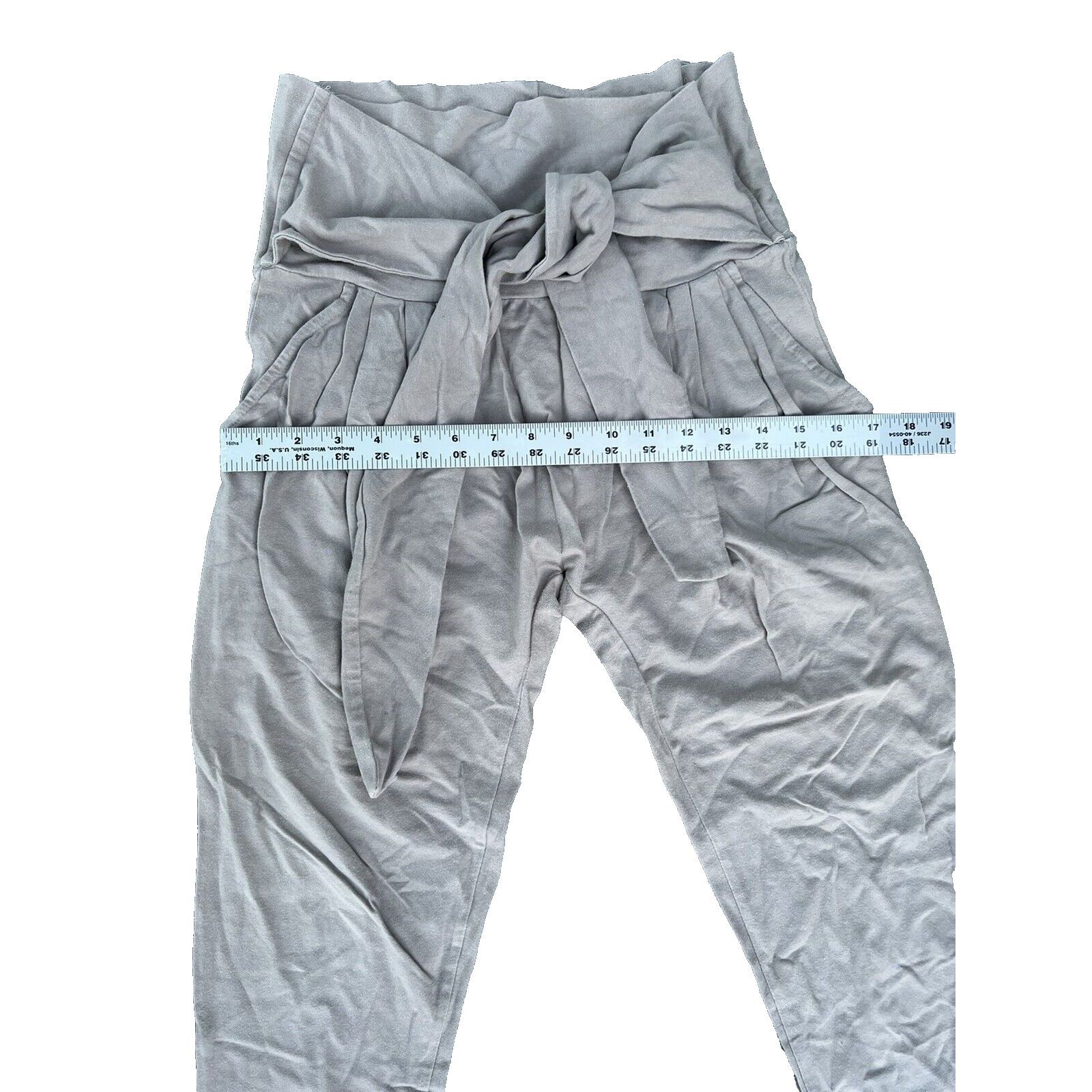 Insomnia Visuals Insomnia gray pants cotton size L Women High Rise A000316 Size 28" / US 6 / IT 42 - 8 Thumbnail