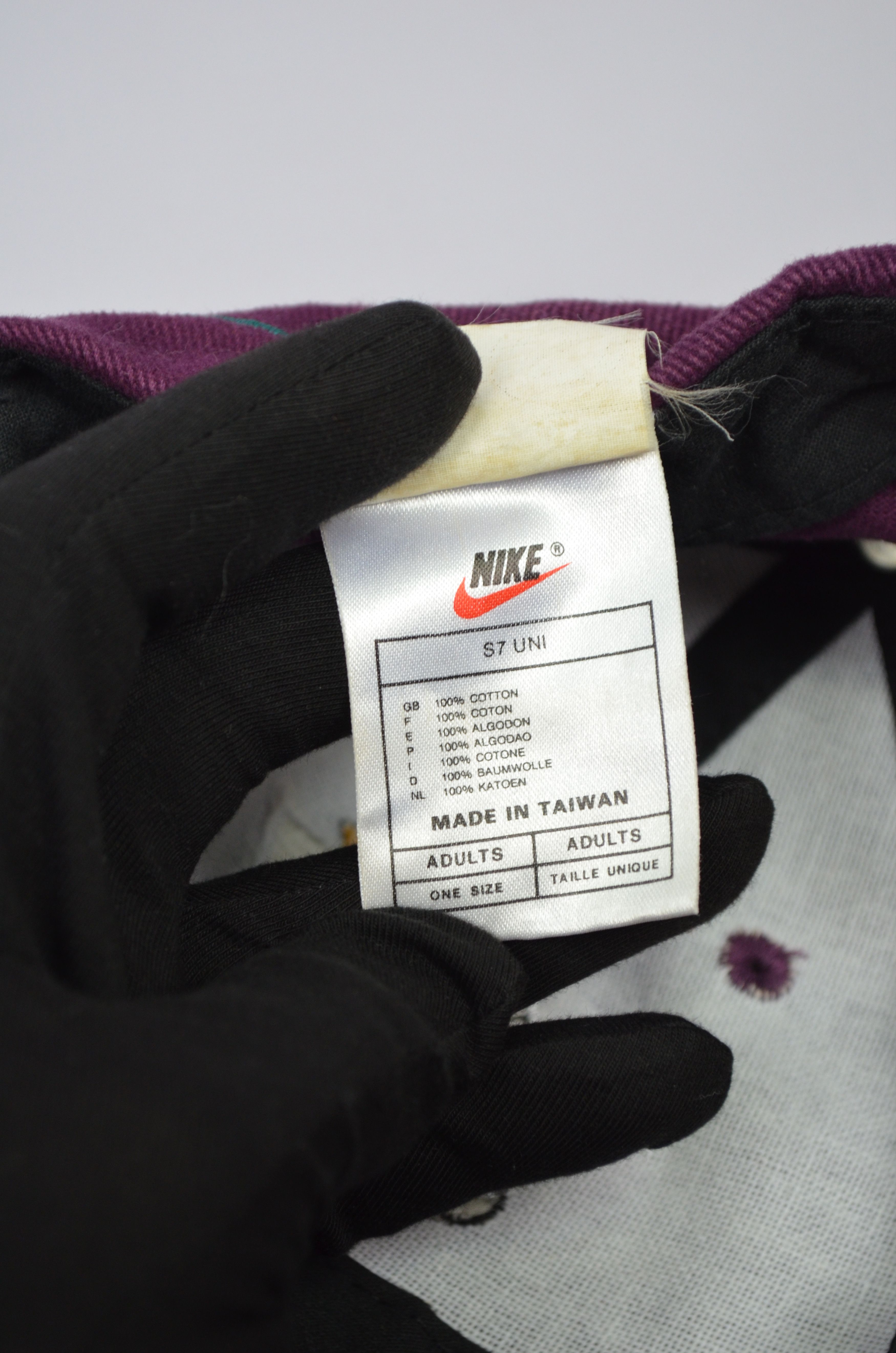 NHL × Nike 90s RARE Anaheim Mighty Ducks NHL Vintage NIKE Hat Logo Cap Size ONE SIZE - 12 Thumbnail