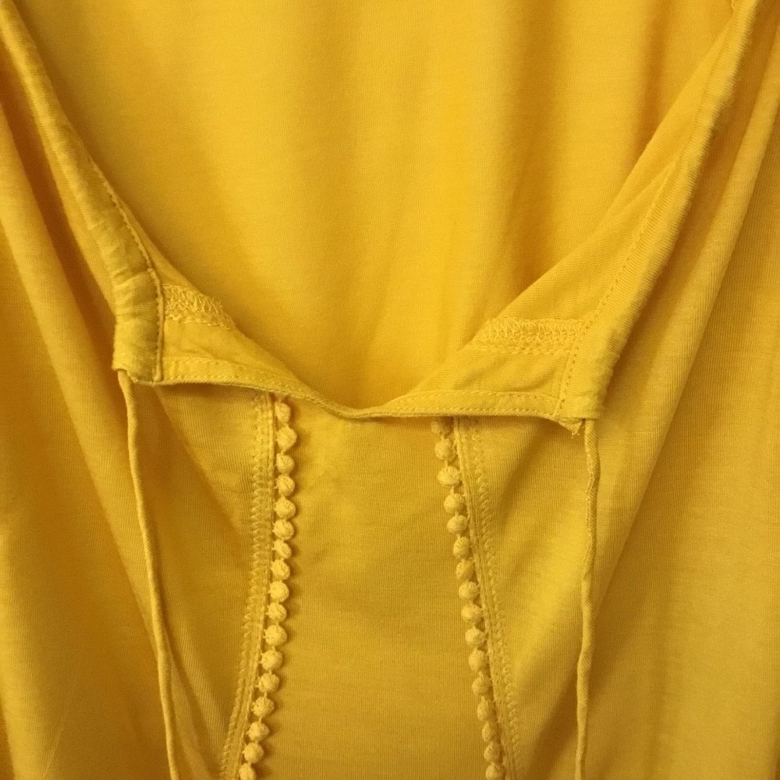 Other Anthropologie One September Yellow Embroidered Shirt Size S / US 4 / IT 40 - 12 Thumbnail