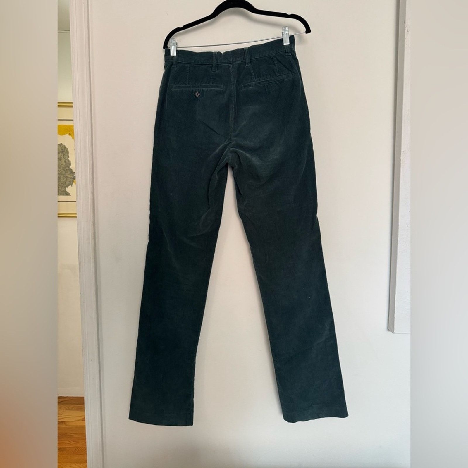 Marc Jacobs Marc Jacobs Men’s Dark Green Straight Corduroy Pants Size US 30 / EU 46 - 2 Thumbnail