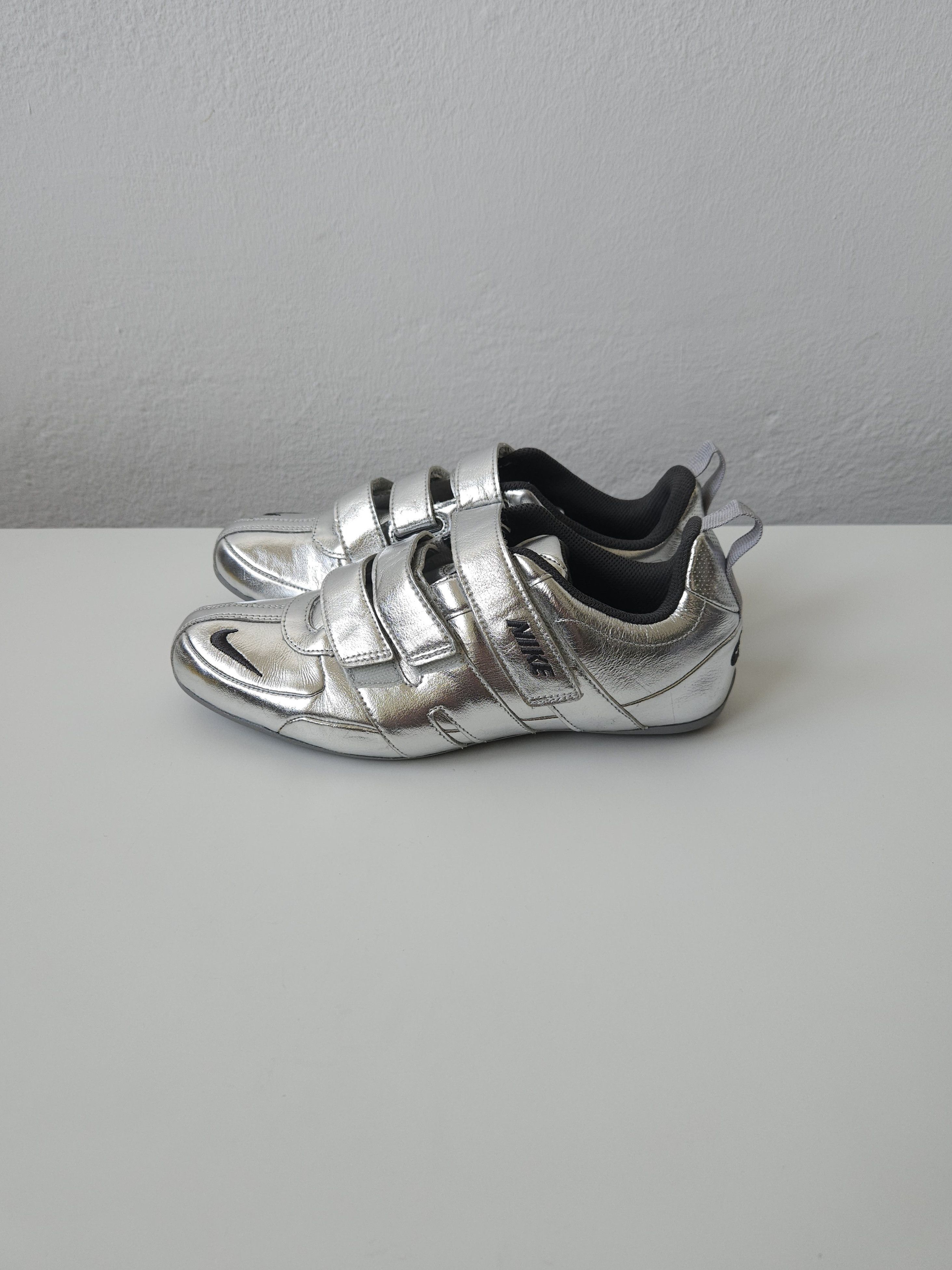 Nike Vintage y2k nike fixed speed v silver Size US 6.5 / IT 36.5 - 2 Thumbnail