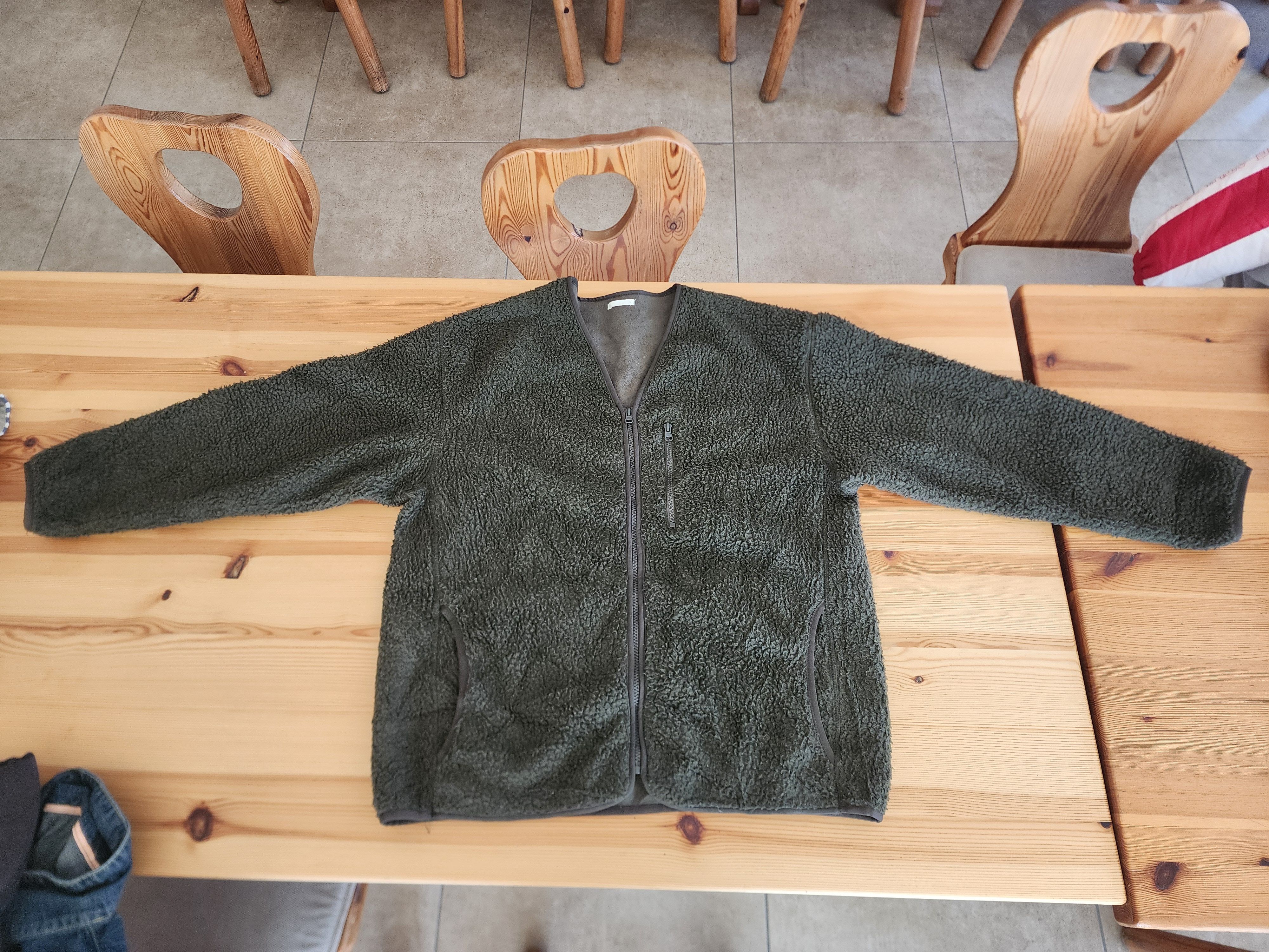 Jun Takahashi GU Uniqlo x Undercover Sherpa Jacket – Jun Takahashi (L Size US L / EU 52-54 / 3 - 5 Thumbnail