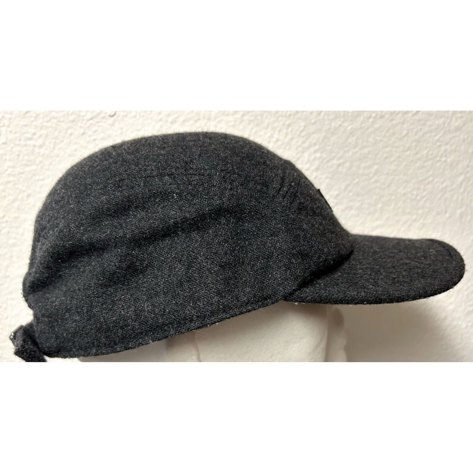 Patagonia Patagonia 5 Panel Wool Strapback Gray Hat Cap Fitz Roy Mountains Size ONE SIZE - 3 Thumbnail
