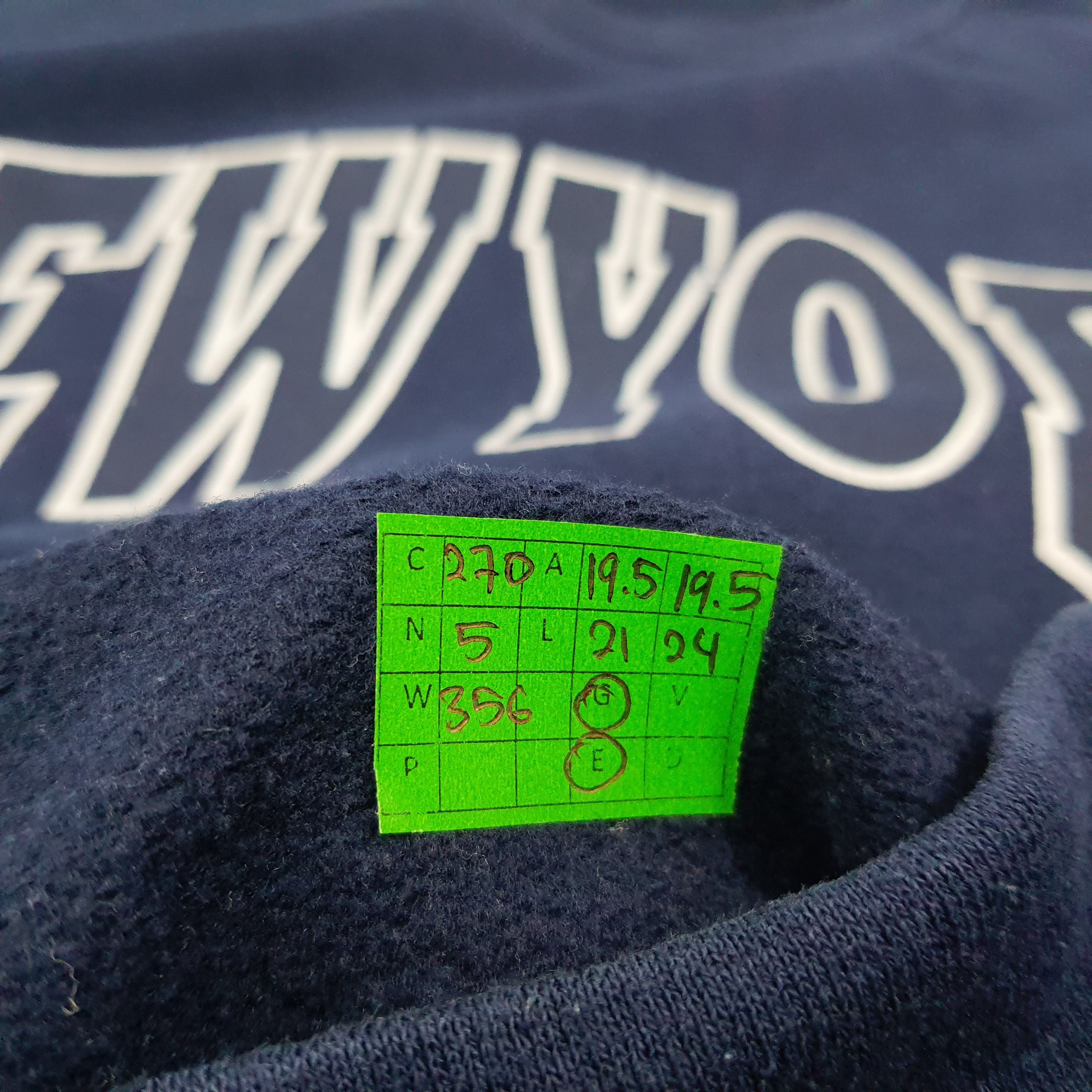 Jerzees Vintage Jerzees New York Sweatshirt C270N5 Size US S / EU 44-46 / 1 - 6 Thumbnail