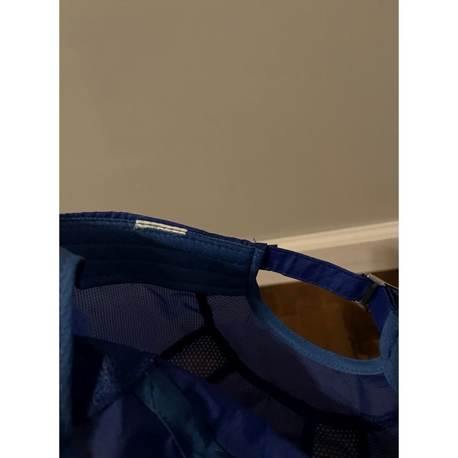 Jack Wolfskin Jack Wolfskin Hat Men's Blue Vented Lightweight Hiking Running Trail Cap One Size Baseball Cap Adult Size ONE SIZE - 5 Thumbnail