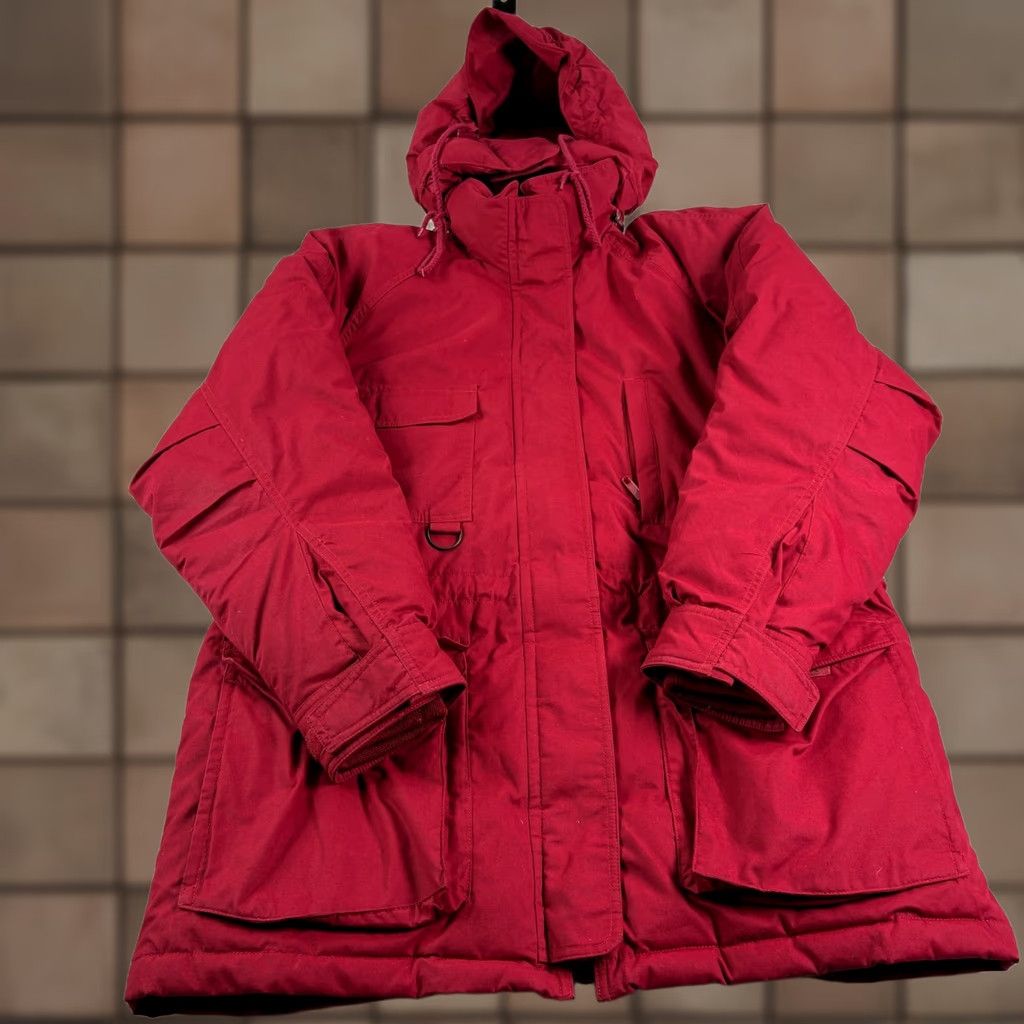 Eddie Bauer VINTAGE Eddie Bauer Parka Jacket Womens M Red Down Filled Outdoor Coat Size M / US 6-8 / IT 42-44 - 1 Thumbnail