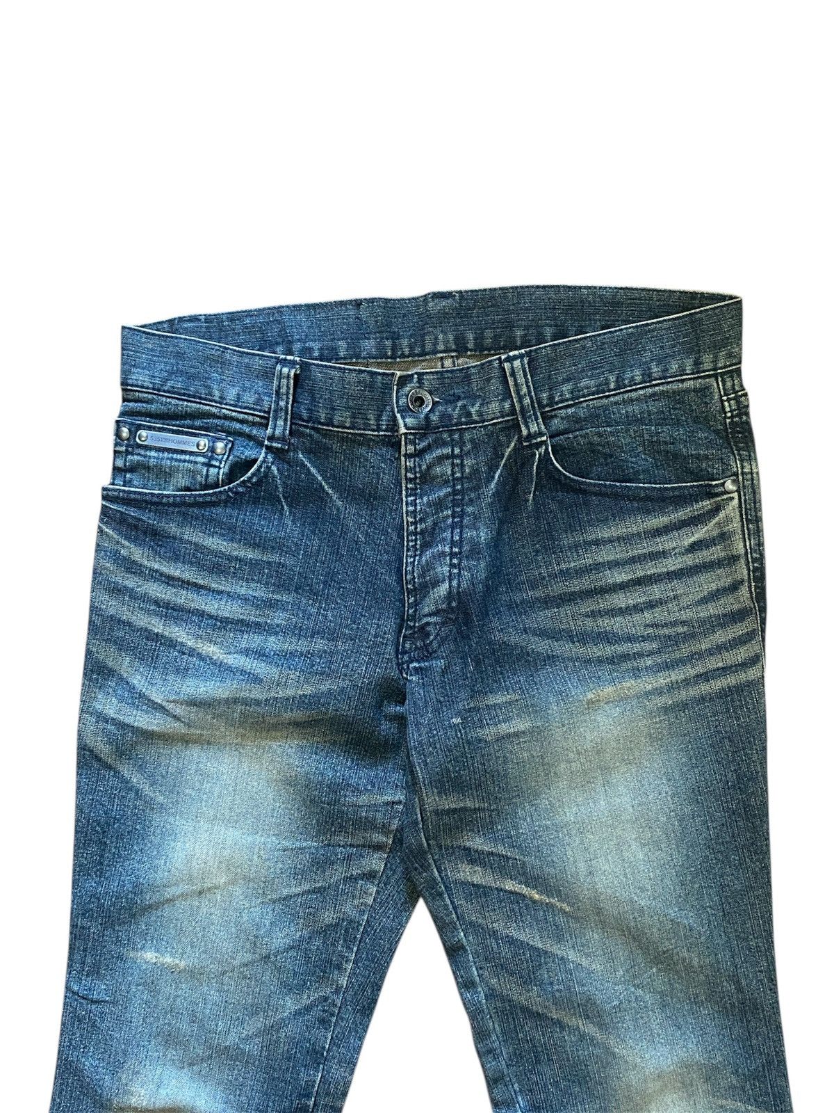 5351 POUR LES HOMMES 5351 Pour Les Hommes Distressed Flared Jeans Size US 32 / EU 48 - 3 Thumbnail