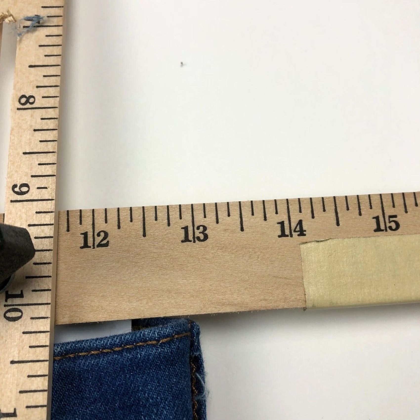 Ann Taylor LOFT Ann Taylor Skinny 25 Tag (Actual 26W 25L) NEW Frayed Stretch Jeans Size 26" / US 2 / IT 38 - 6 Thumbnail