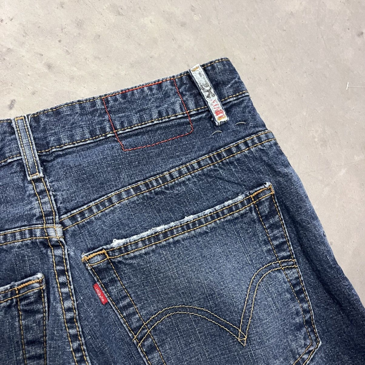 Levi's × Vintage Y2K Levi's Skater Jorts Jean Shorts Jnco Style Rock Star 30" Size US 30 / EU 46 - 2 Thumbnail