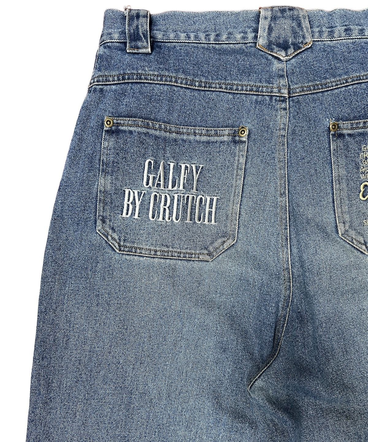 Japanese Brand Galfy by Crutch Baggy Jeans Size US 30 / EU 46 - 13 Thumbnail