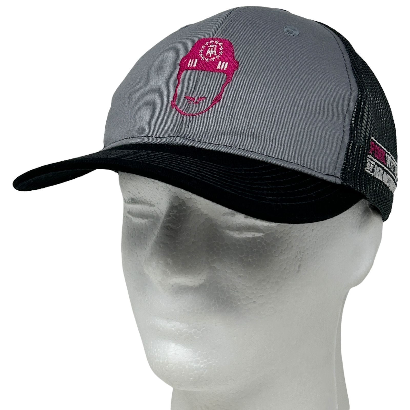 Port Authority Spittin Chiclets Pink Whitney Trucker Hat Baseball Cap Size ONE SIZE - 11 Thumbnail
