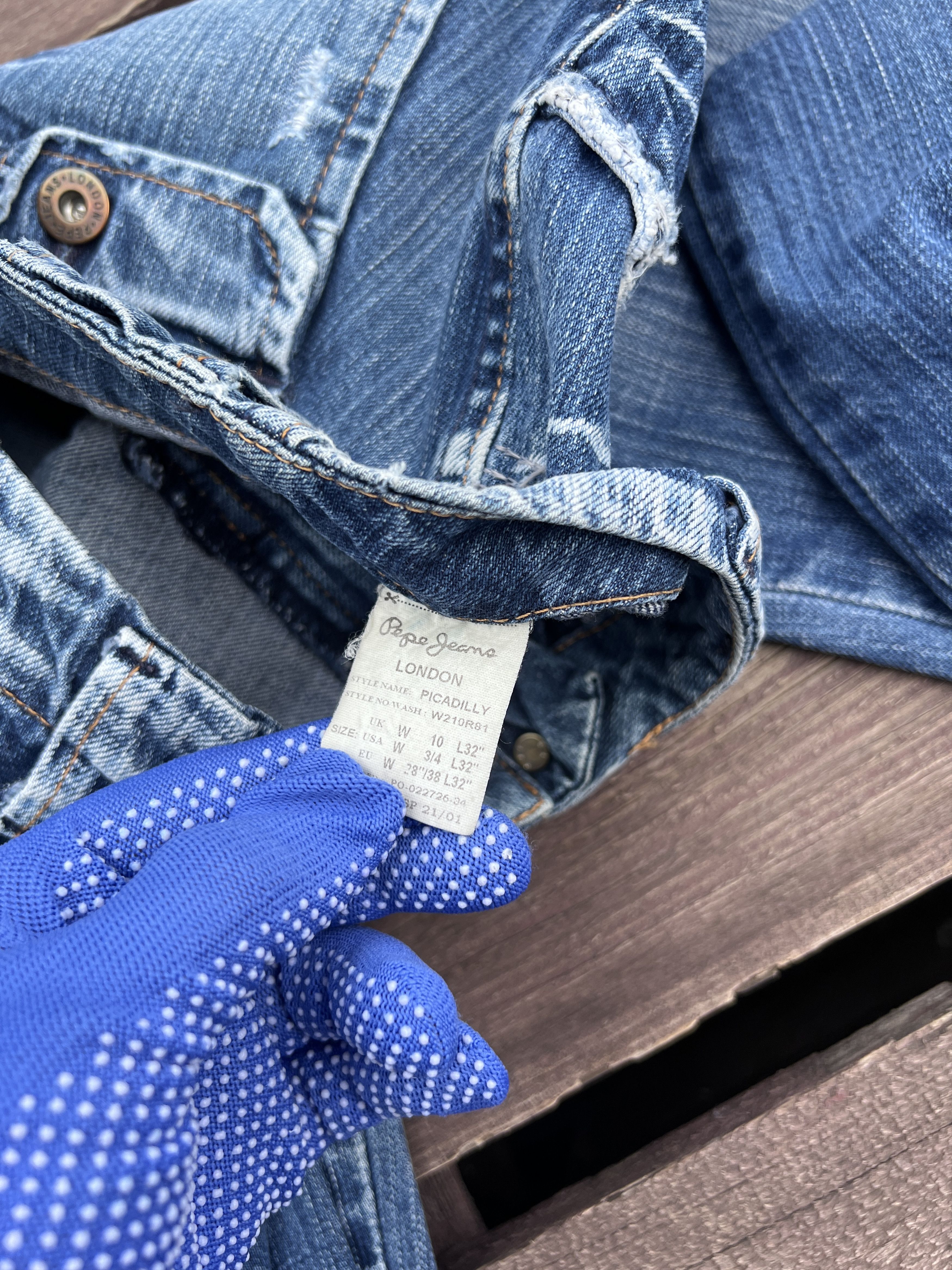 Pepe Jeans Vintage Y2K Pepe Jeans Flare Jeans Washed Denim Bootcut Size 28" / US 6 / IT 42 - 18 Thumbnail