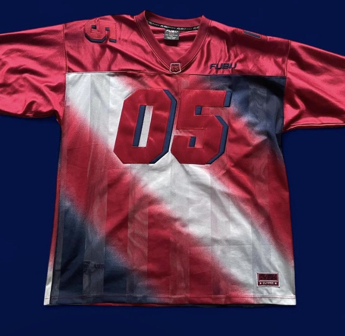 Fubu Vintage Fubu Jersey USA size 2XL 05 Size US XXL / EU 58 / 5 - 1 Thumbnail