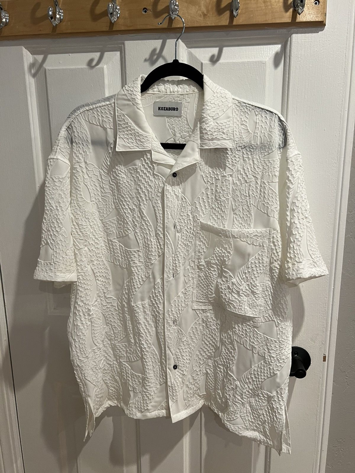 Kozaburo Snake Embossed Shirt