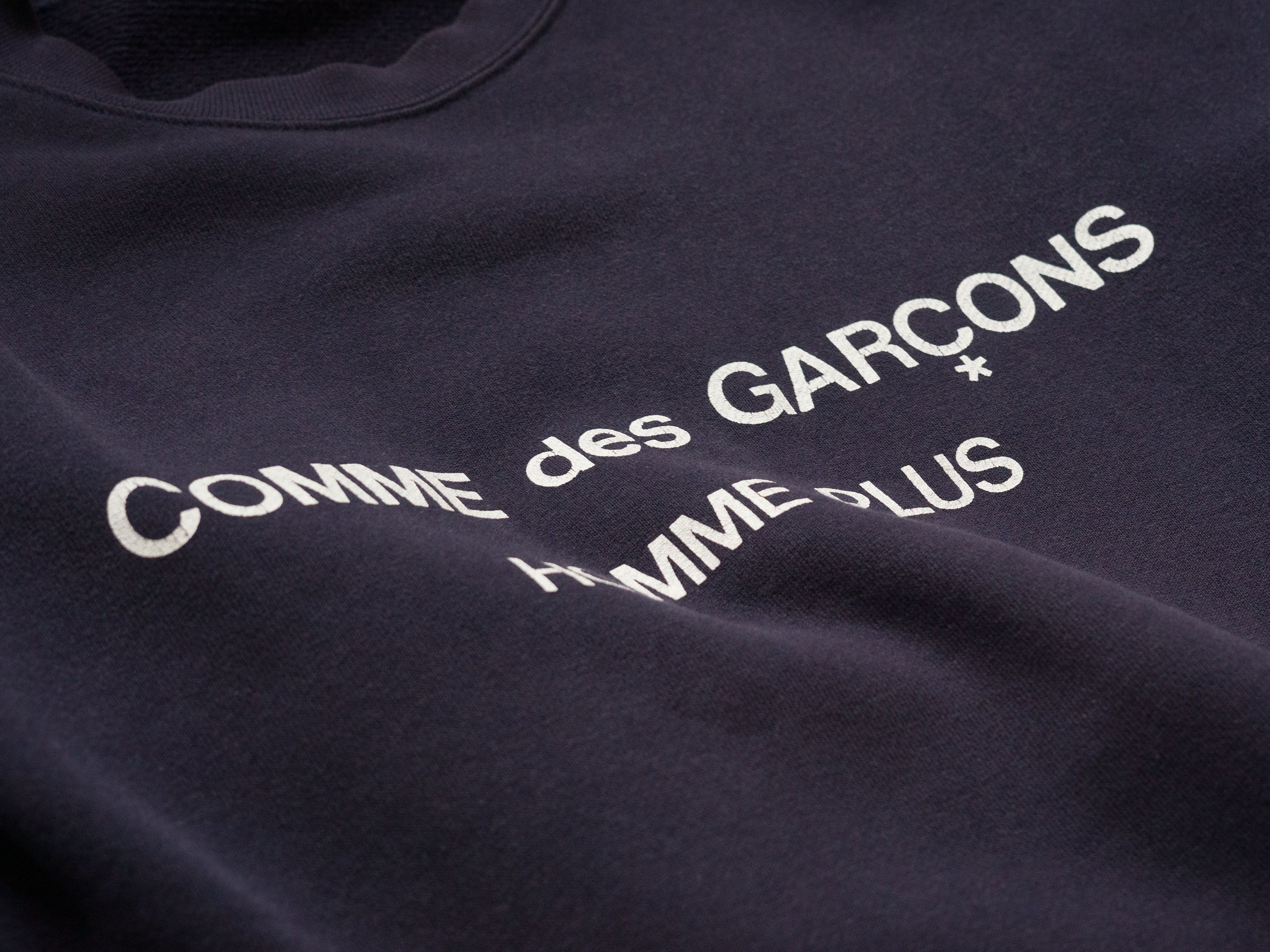 Comme des Garcons Homme Plus AD1997 COMME des GARÇONS HOMME PLUS LOGO PRINT SWEATSHIRT Size US L / EU 52-54 / 3 - 1 Thumbnail