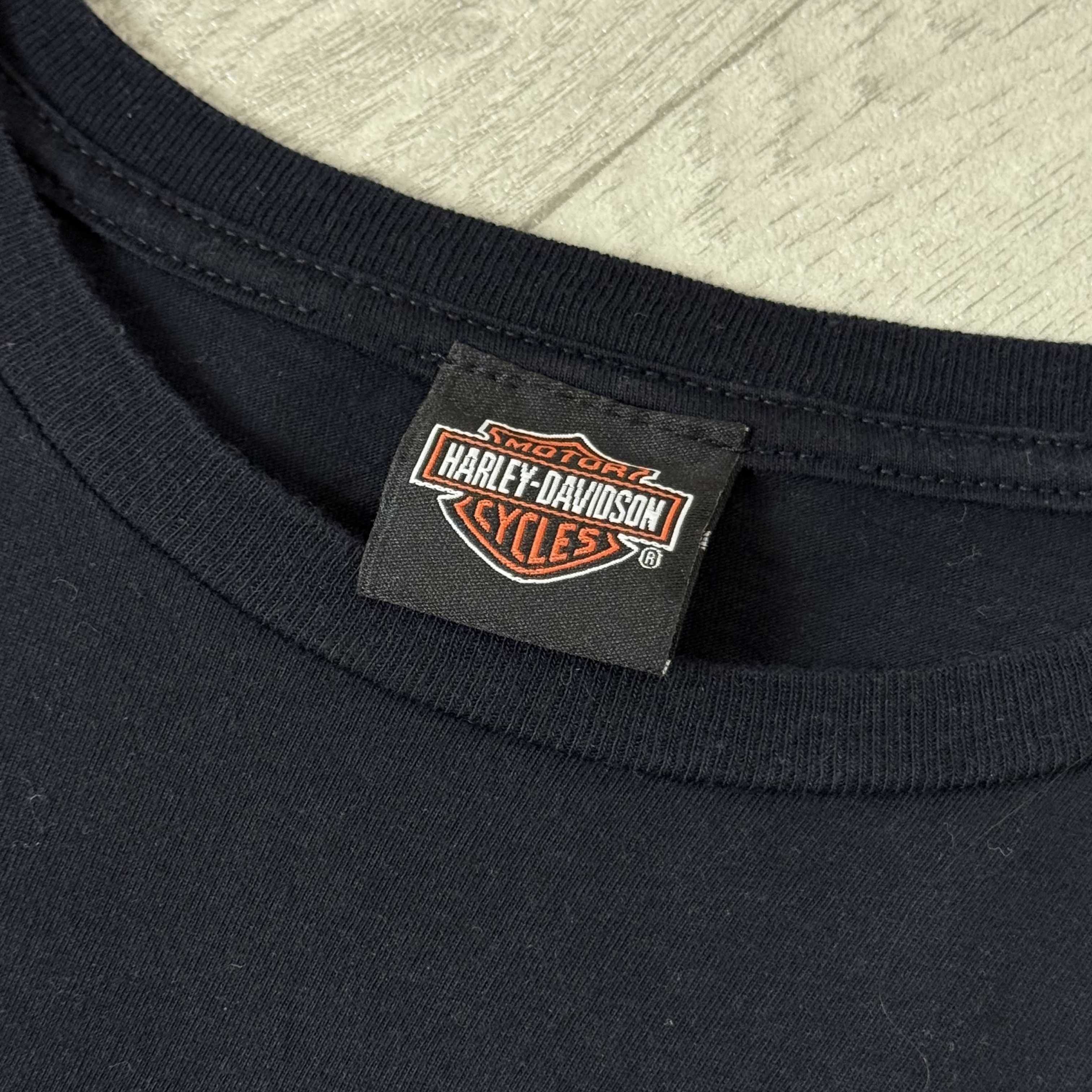 Harley Davidson Vintage Harley Davidson 90s Graphic Tee Shirt Black L Size US L / EU 52-54 / 3 - 15 Thumbnail