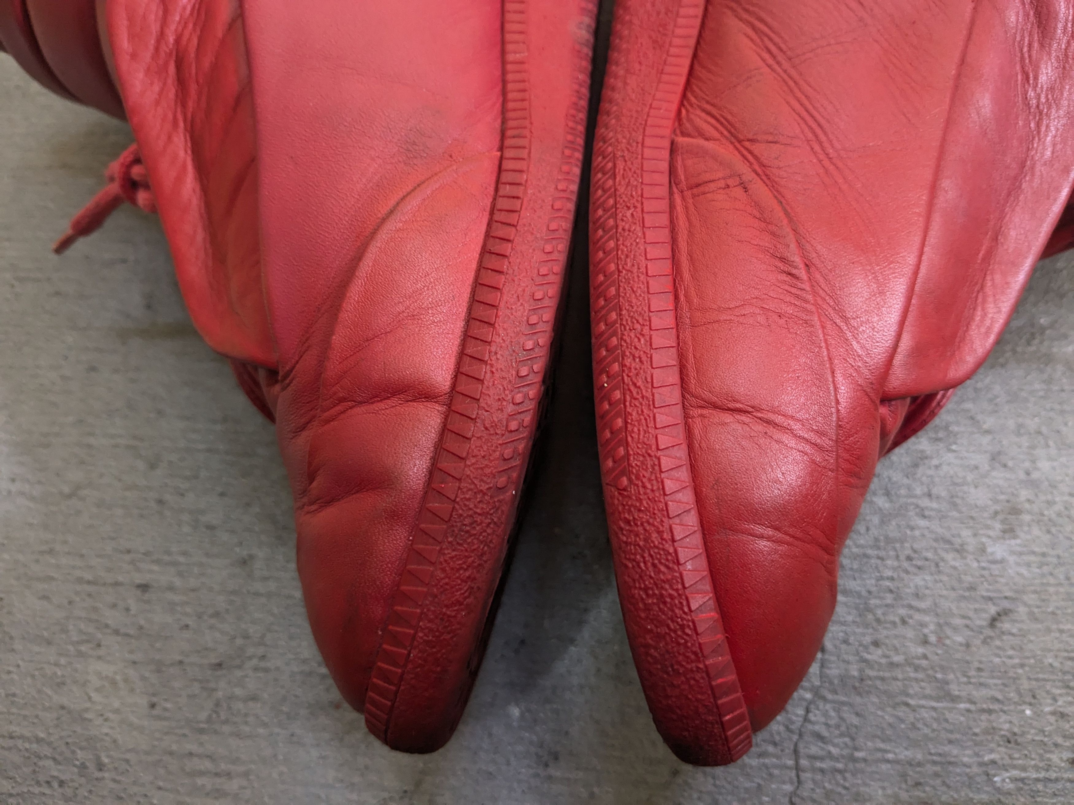 Maison Margiela Maison Margiela Future High Tops Red 9.5 42.5 High Leather Size US 9.5 / EU 42-43 - 11 Thumbnail