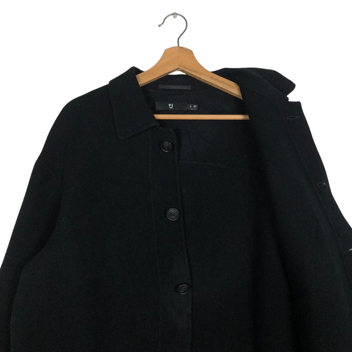Japanese Brand 🔥VINTAGE WOOL BUTTON JACKET BIKER J+ By JILL SANDER Size US S / EU 44-46 / 1 - 14 Thumbnail