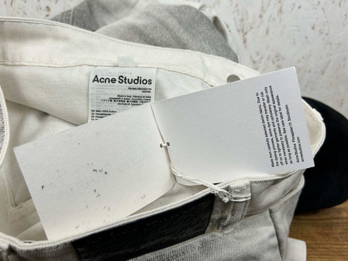 Acne Studios NWT Acne Studios Cargo Jeans White Wide 36 FN-WN-TROU001179 Size 25" / US 0 / IT 36 - 17 Thumbnail