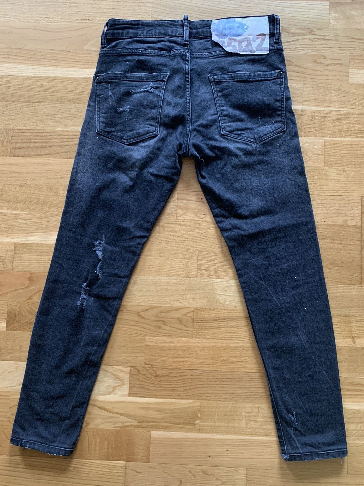 Dsquared2 Dsquared2 distressed painted jeans Size 28" / US 6 / IT 42 - 3 Thumbnail