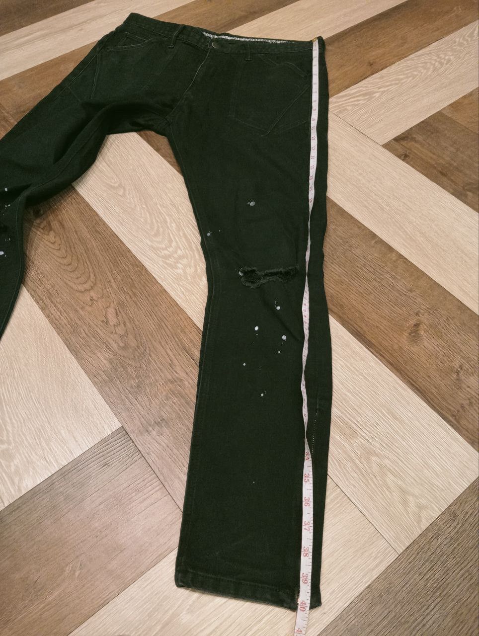 Number (N)ine NUMBER NINE JAPAN STRETCH PAINTER PANTS Size US 34 / EU 50 - 14 Thumbnail