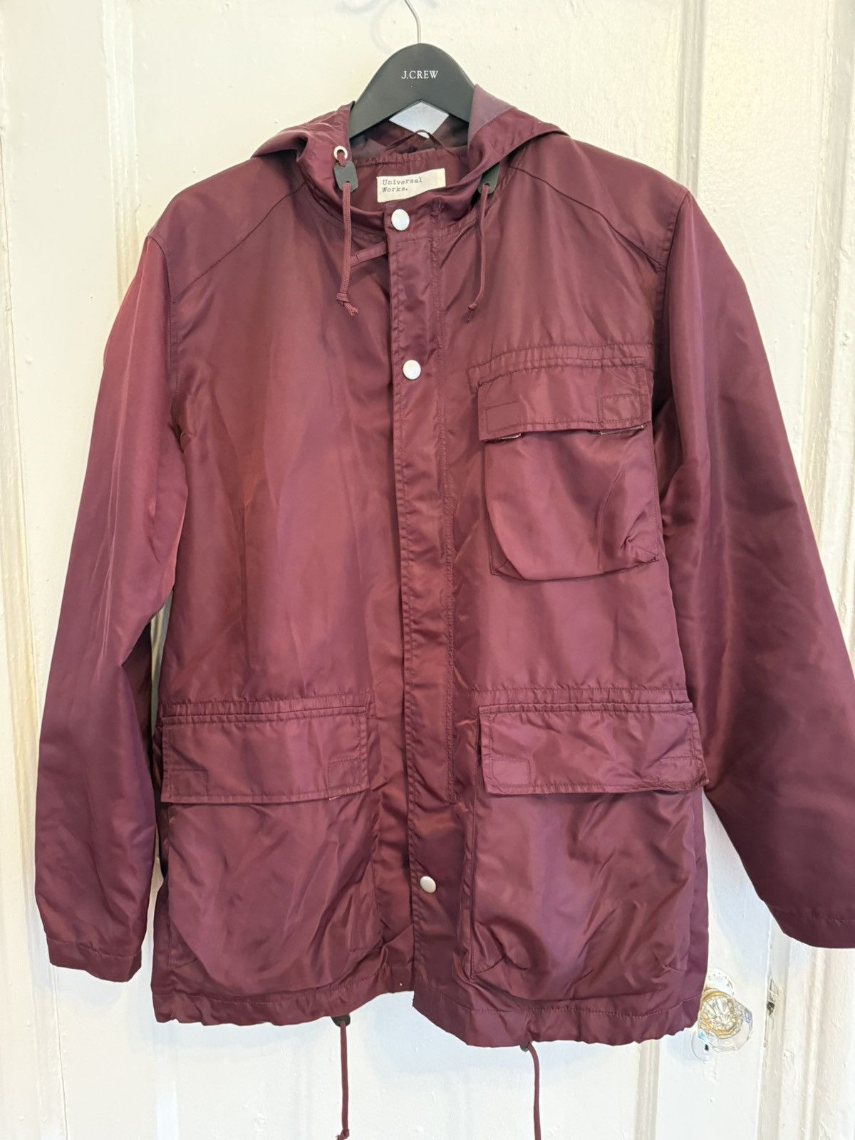 Universal Works Universal Works NS Short Parka in Raisin Flight Nylon Size US L / EU 52-54 / 3 - 1 Thumbnail