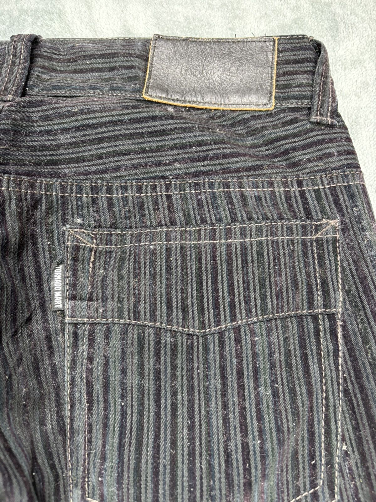 Tornado Mart Tornado Mart Velvet Flared Pants. S0363 Size US 30 / EU 46 - 7 Thumbnail