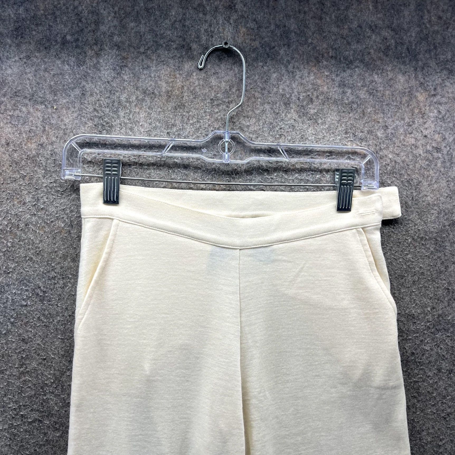 Ralph Lauren Lauren Ralph Lauren Pants Womens P/P Petite White Knit Straight Leg Wool Blend Pants Women Petite White Knit Straight Leg Wool Blend P/P Size 28" / US 6 / IT 42 - 3 Thumbnail