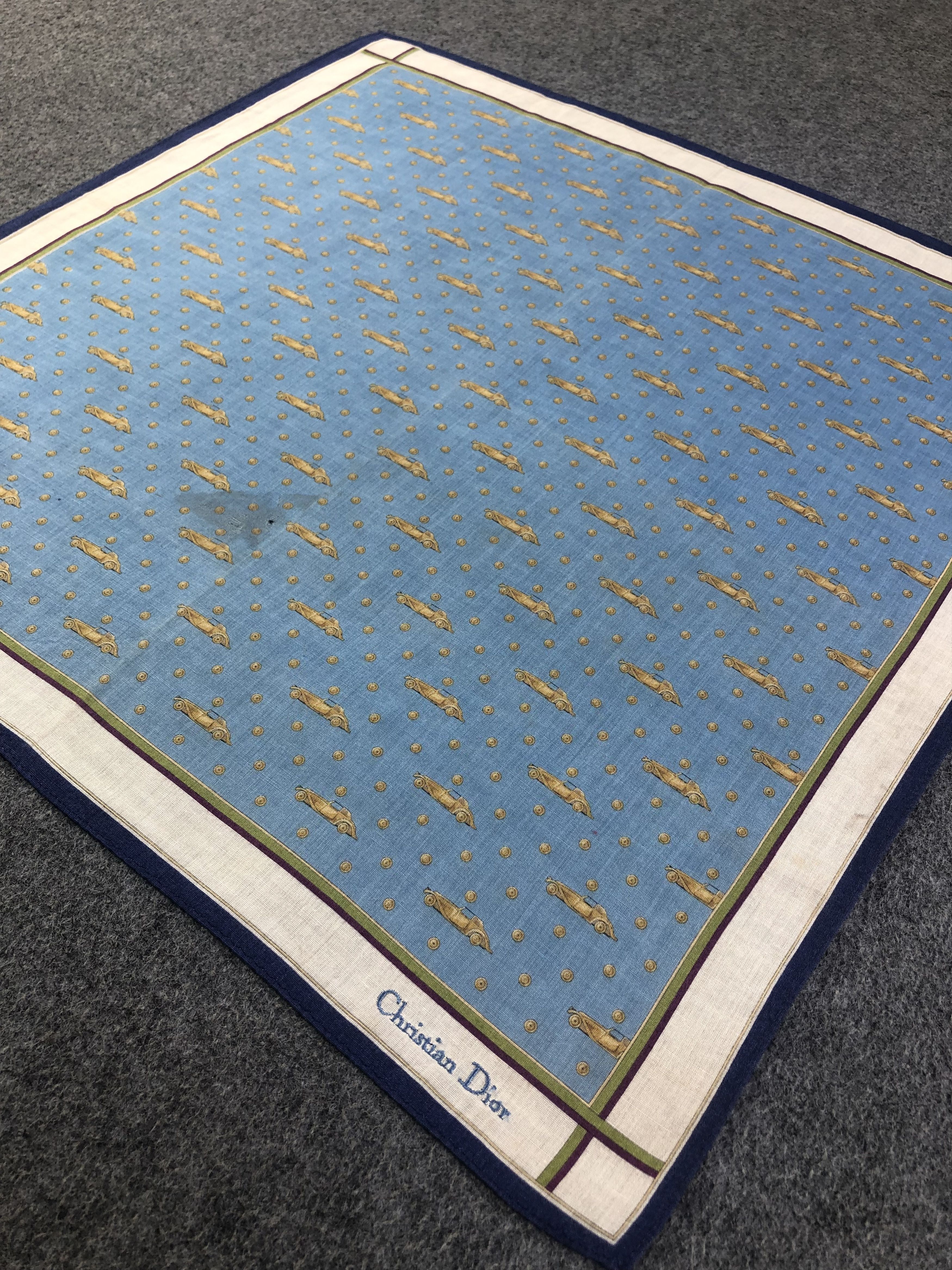 Vintage Christian Dior Handkerchief / Bandana / Neckerchief Size ONE SIZE - 4 Thumbnail