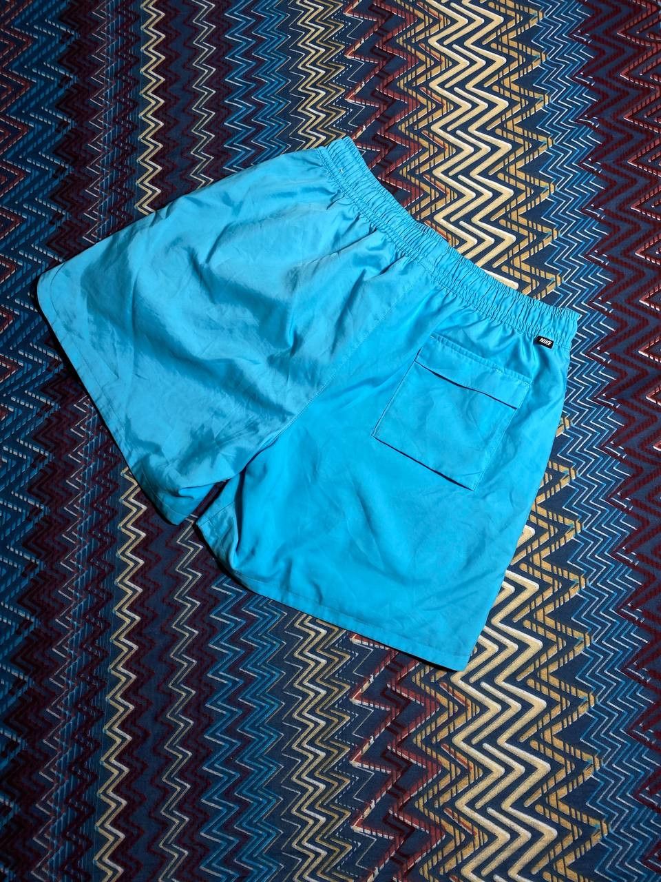 Nike × Vintage Vintage Y2K Nike Nylon Swoosh Shorts Sportwear Size US 34 / EU 50 - 5 Thumbnail