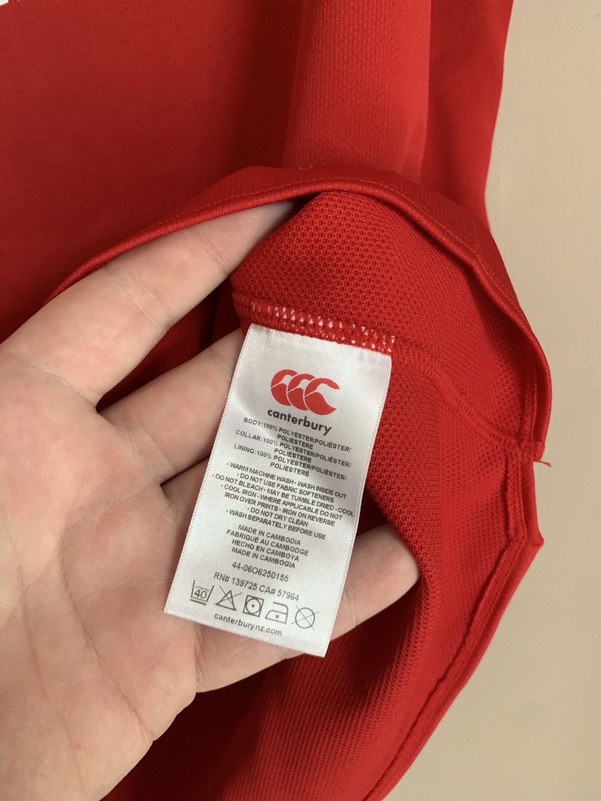 Canterbury of New Zealand British and Irish Lions 2017 Rugby Union Shirt Canterbury XL Size US XL / EU 56 / 4 - 12 Thumbnail