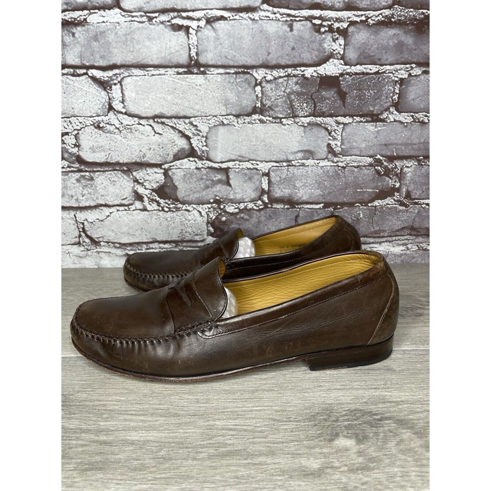 Cole Haan Cole Haan Resort Penny Loafer Men's Sz 9.5D Brown Leather Mo Size US 9.5 / EU 42-43 - 18 Thumbnail
