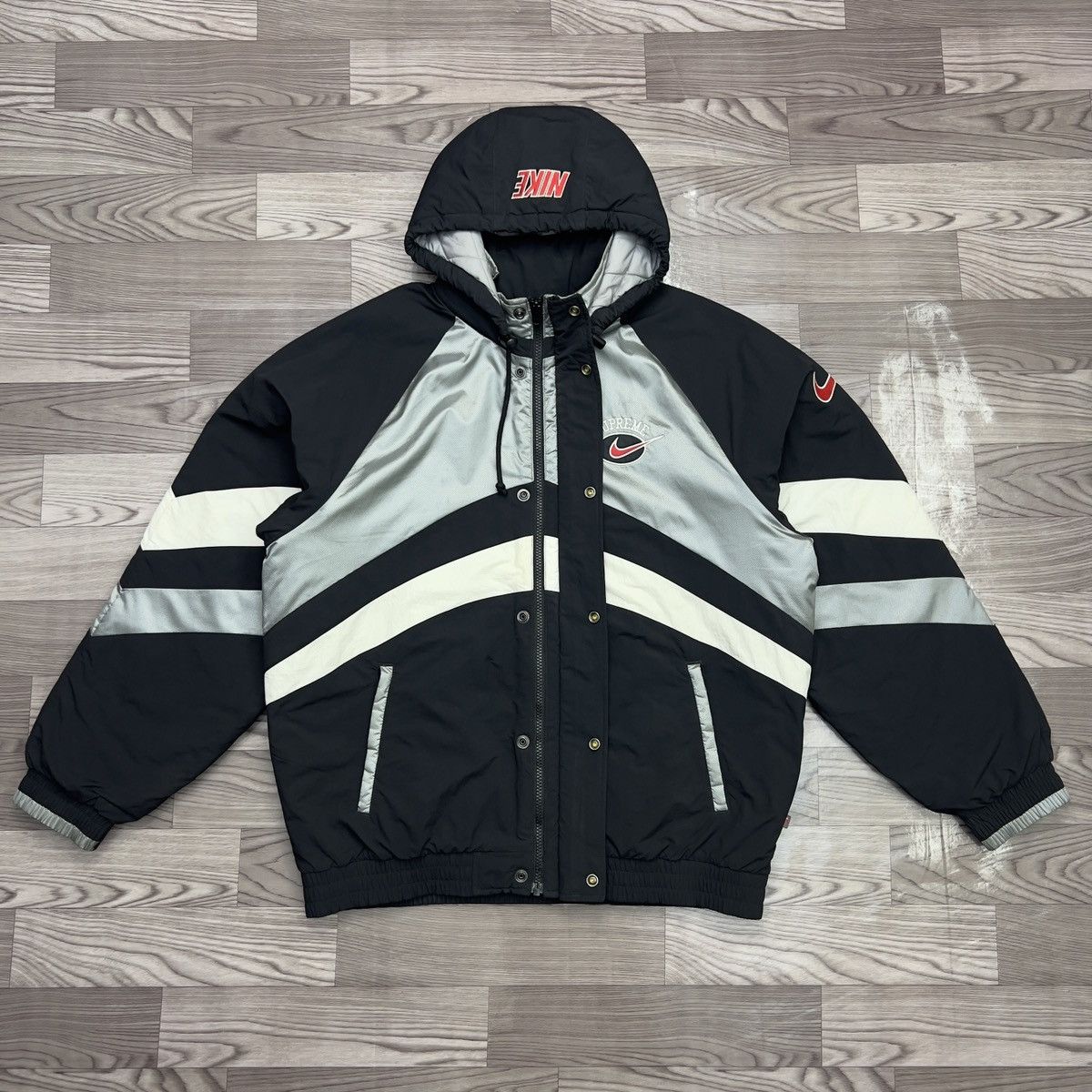 Nike × Supreme Supreme x Nike Hooded Sport Jacket Size US M / EU 48-50 / 2 - 2 Thumbnail