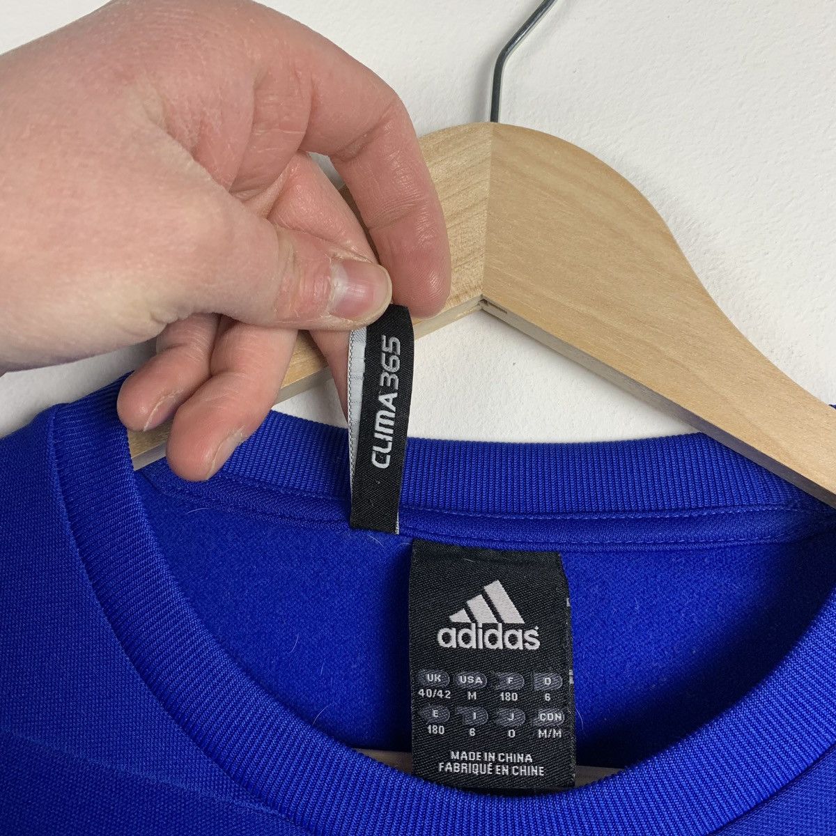 Adidas Men’s Adidas Climalite Shalke 04 Soccer Football Sweatshirt Size US M / EU 48-50 / 2 - 11 Thumbnail