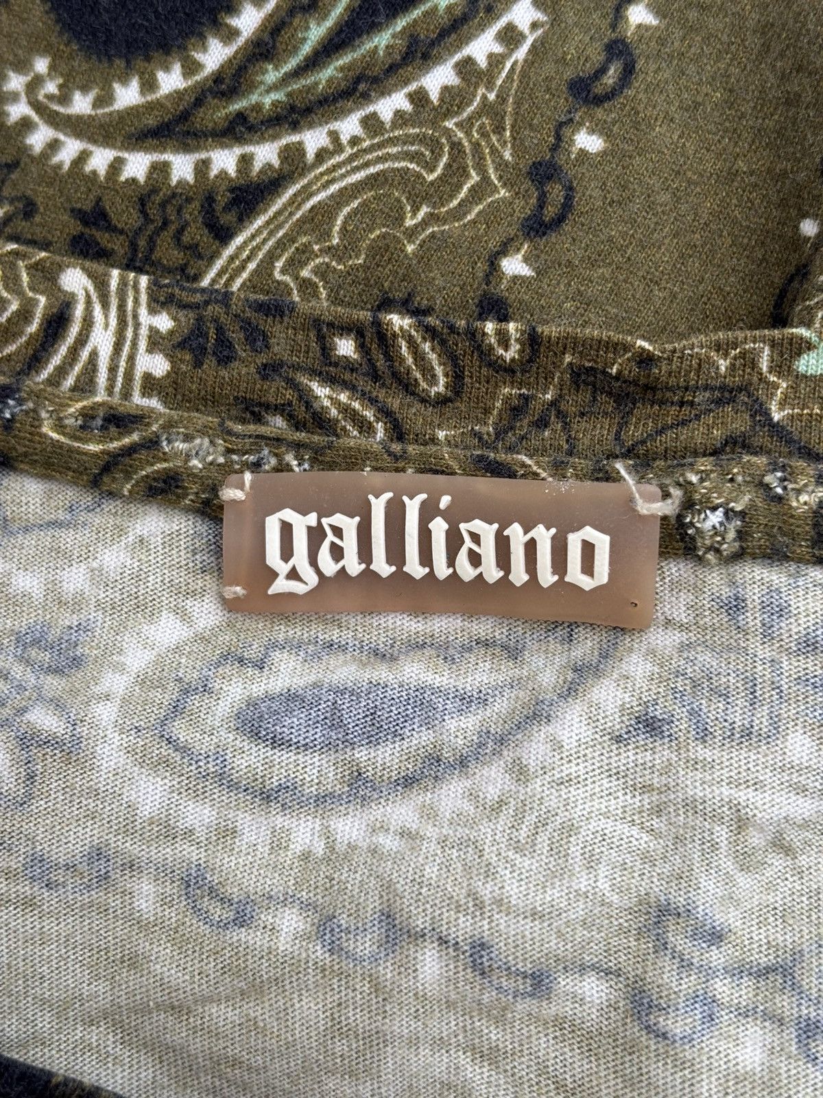John Galliano Gazette Bandana Printed T-Shirt Size US S / EU 44-46 / 1 - 4 Thumbnail
