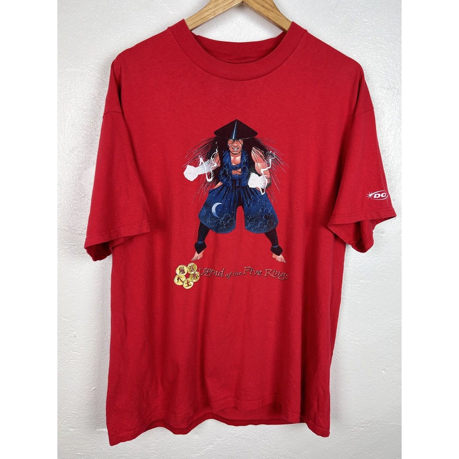 The Game Legend Of The Five Rings 2000 Fire Shadow Pre Tournament Tee Size US XL / EU 56 / 4 - 1 Thumbnail